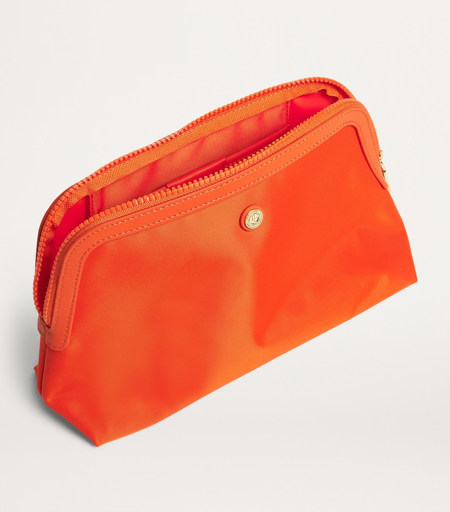 Large Nylon Wash Bag ORANGE Image 2