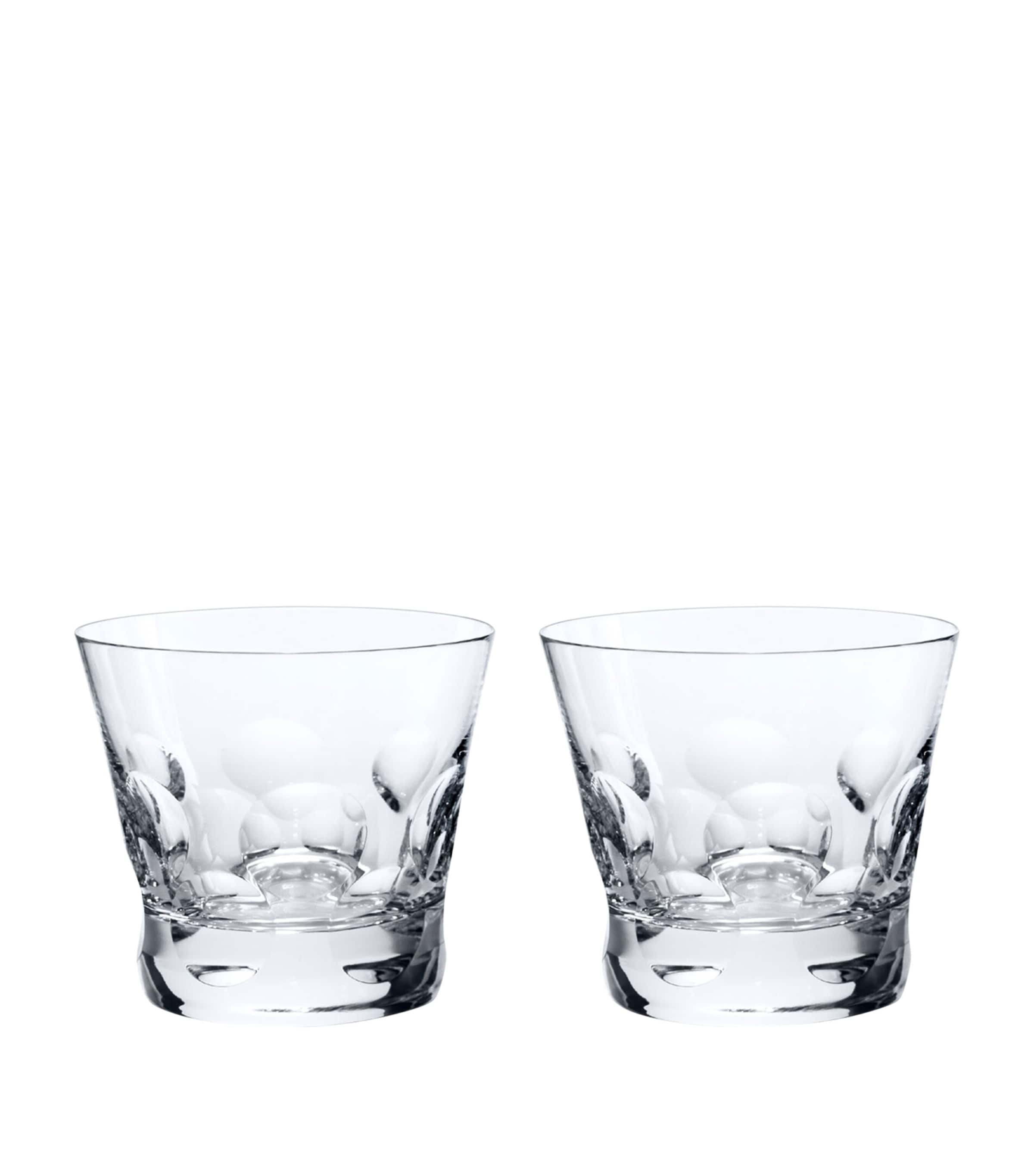 Baccarat Beluga Double Old Fashion Tumblers, Set Of 2