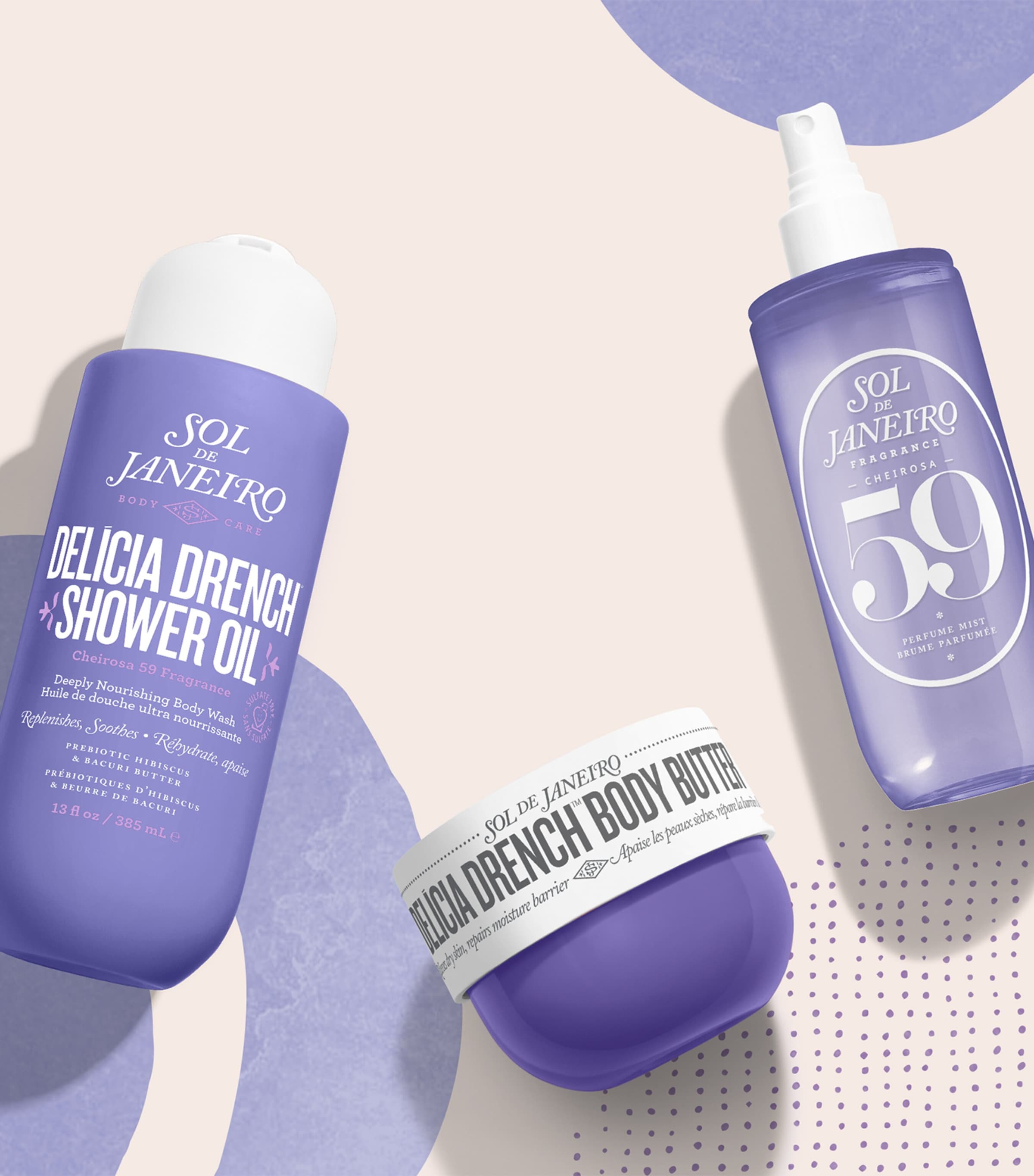 Delícia Drench Shower Oil (385ml) NO COLOUR Image 7