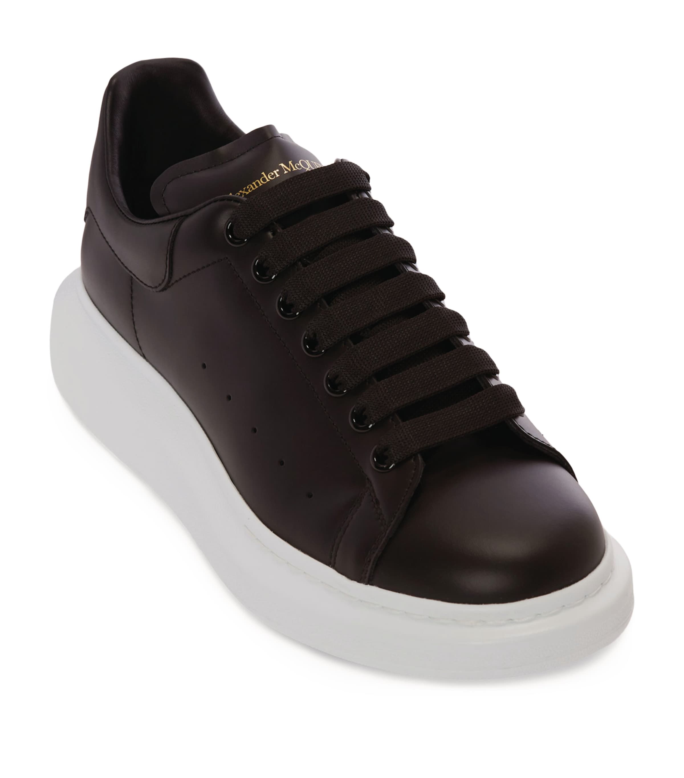 Leather Oversized Sneakers 1000 Image 2