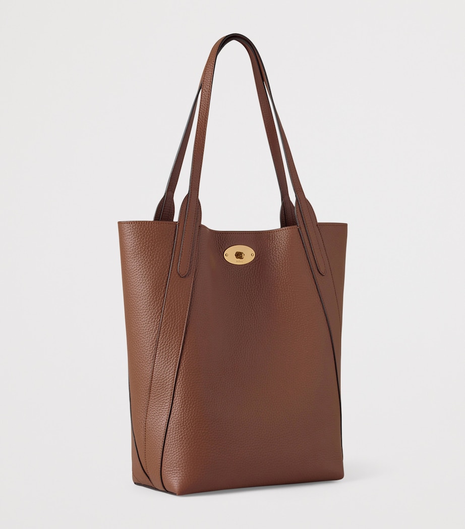 Leather North South Bayswater Tote Bag BRIGHT OAK Image 2