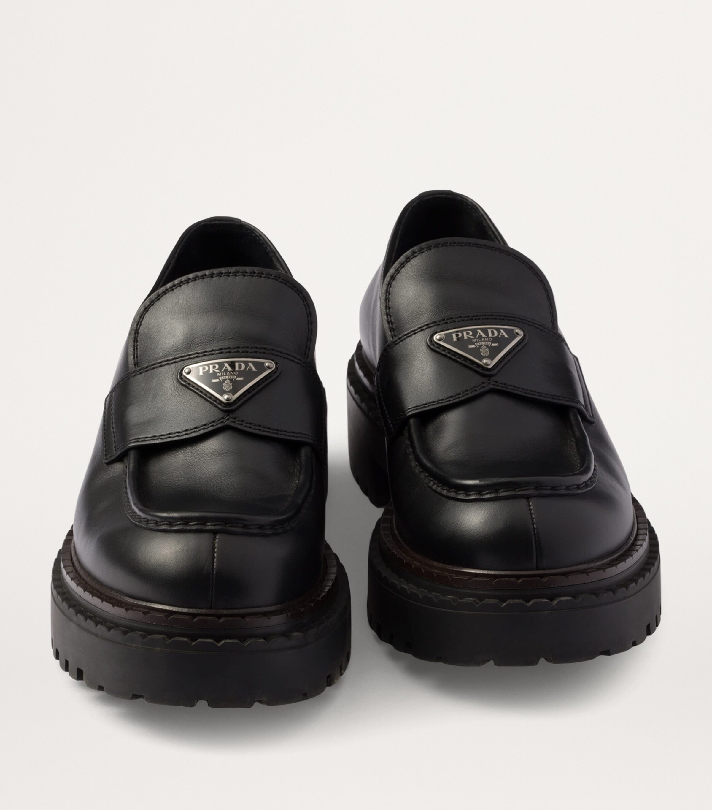 Prada Patent Leather Loafers Image 5
