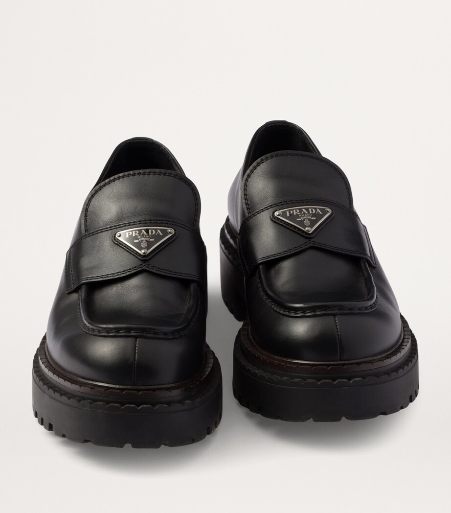 Prada Patent Leather Loafers Image 5