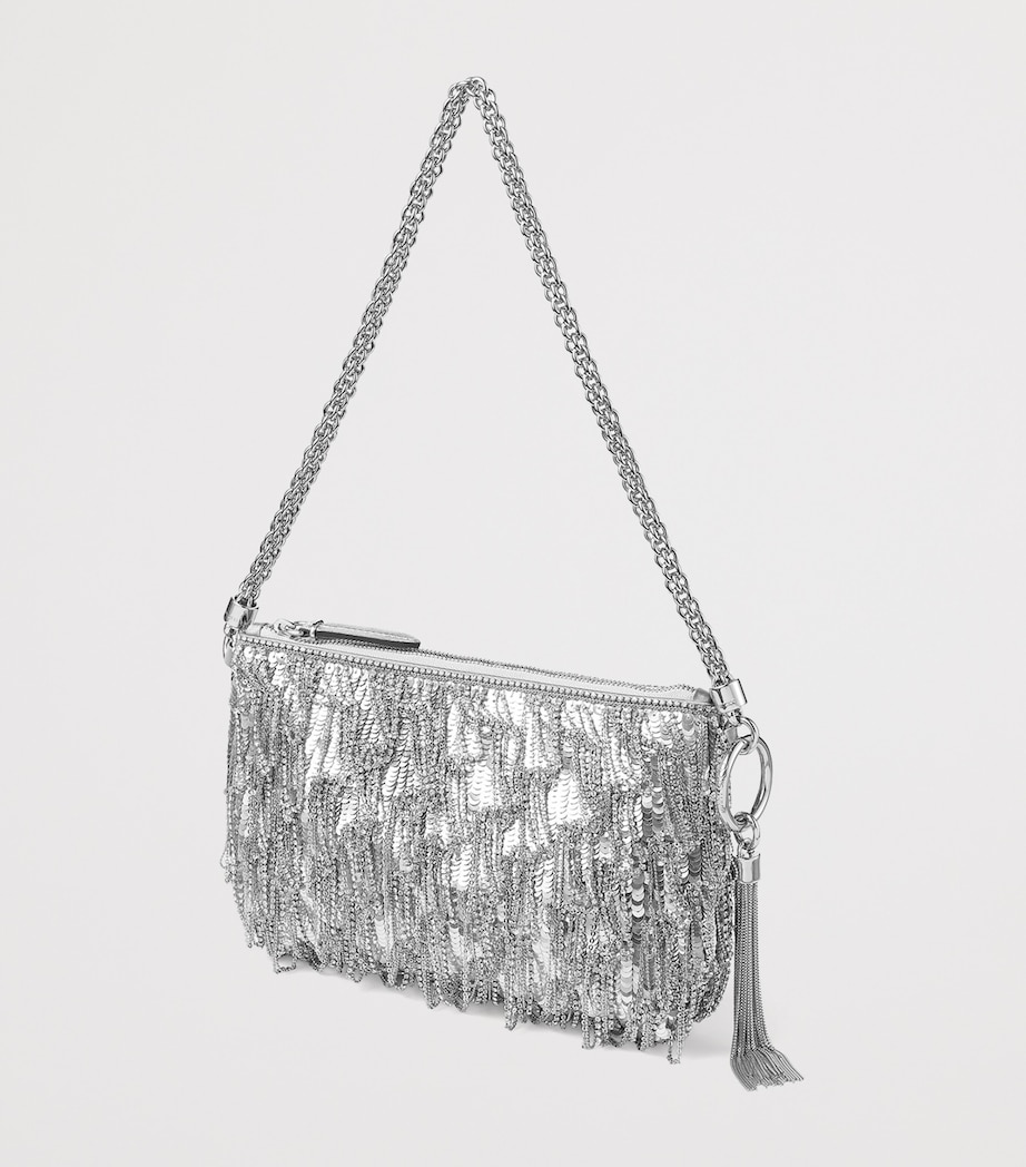 Callie Mini Embellished Shoulder Bag SILVER MIX/SILVER Image 3