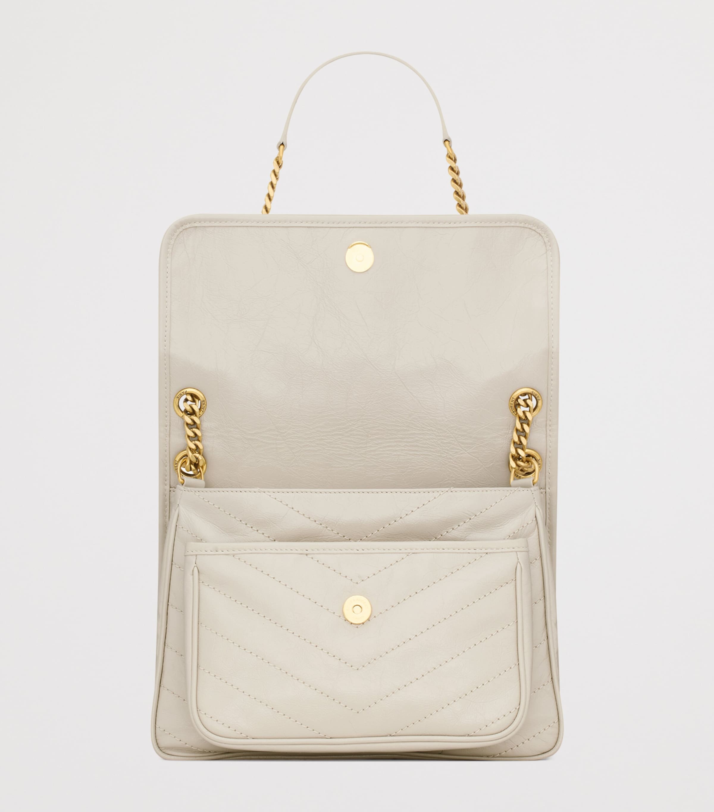 Saint Laurent Medium Leather Niki Shoulder Bag Image 4