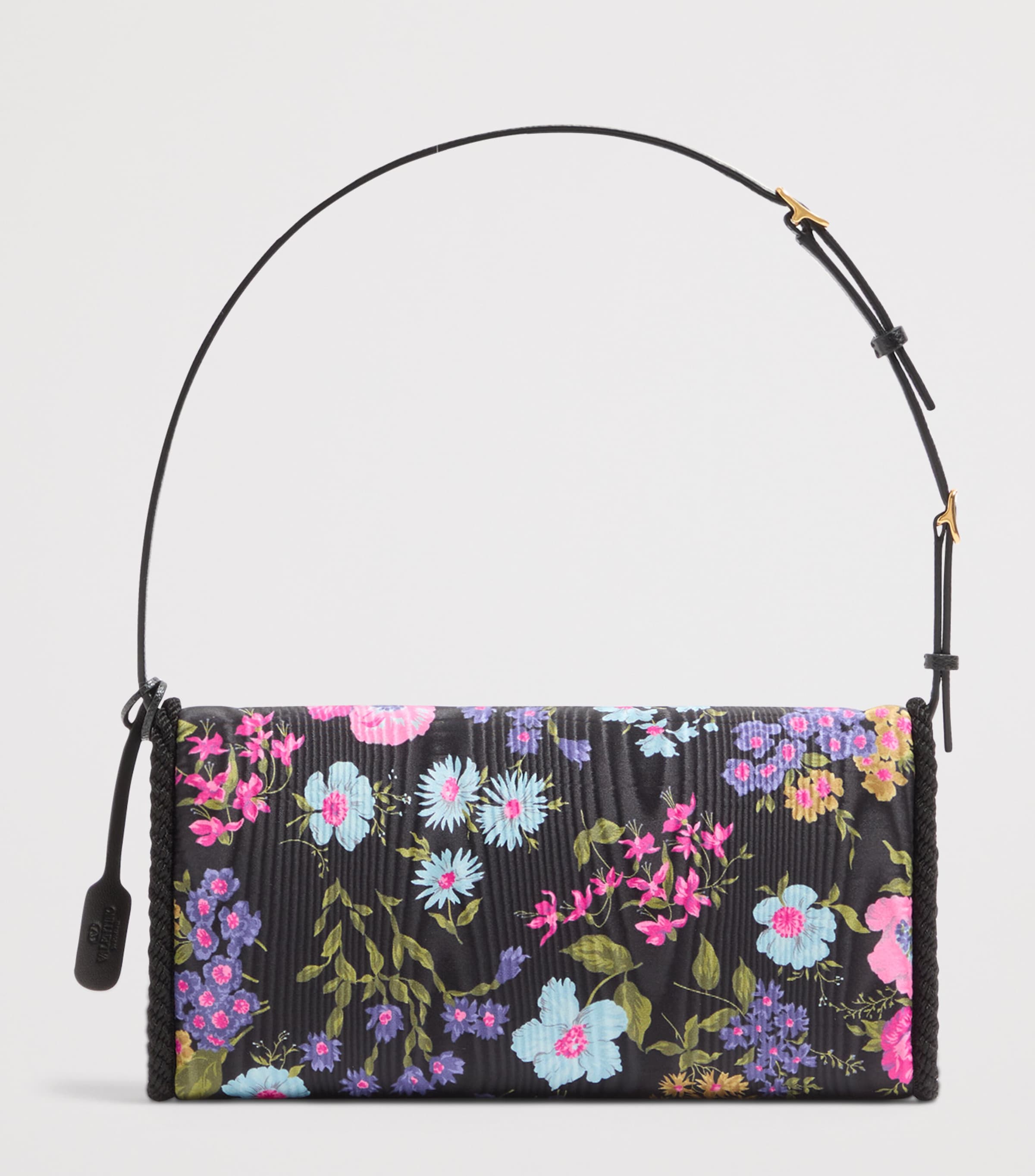 Small Moiré Papier Floral Shoulder Bag N96 Image 4