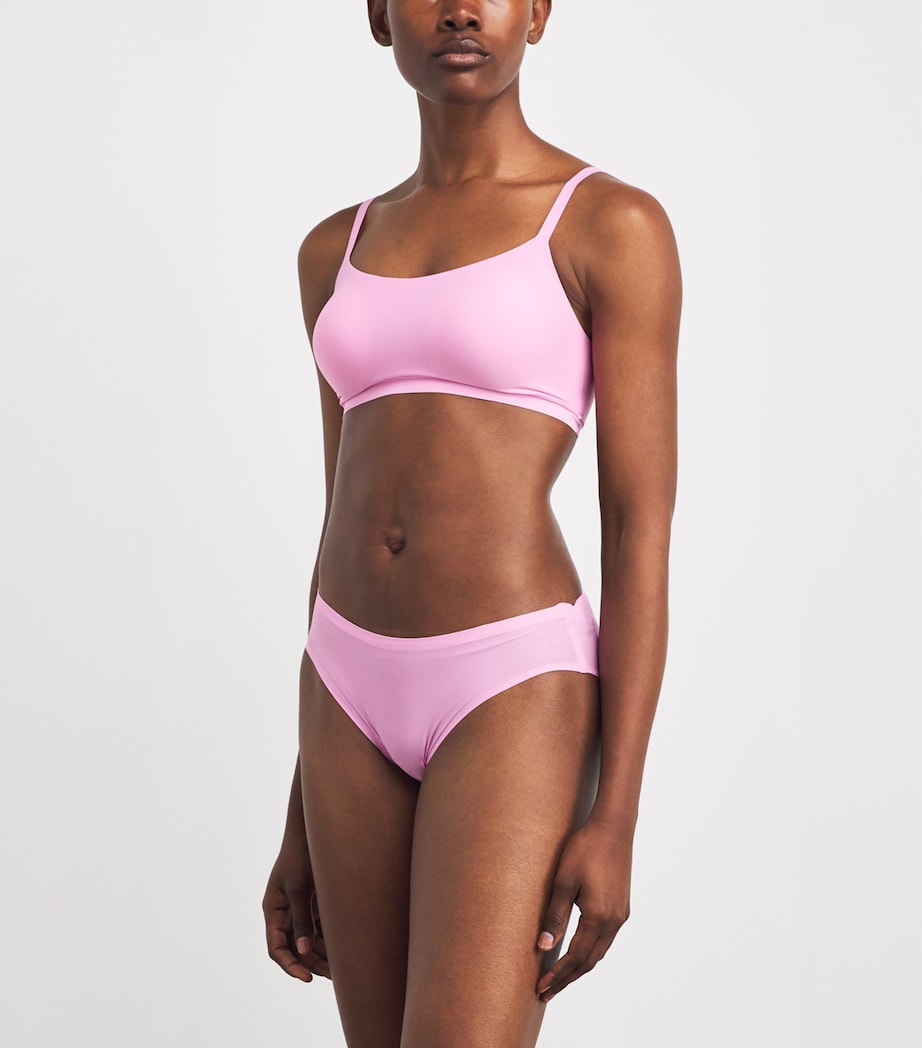 Chantelle Womens SoftStretch Padded Bralette Peony Pink Image 2