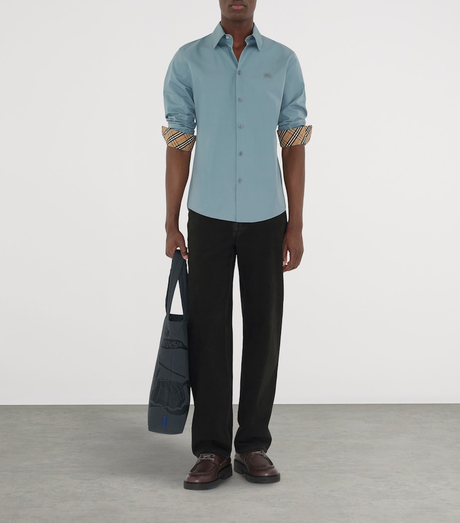 Cotton Poplin Slim Shirt INDEX Image 2