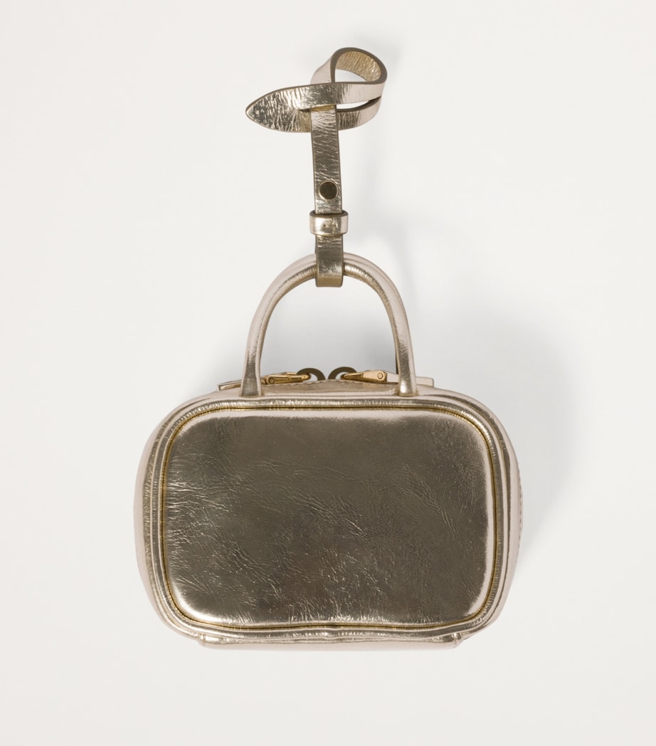 Laminated Leather Beau Micro Bag F0846 Image 3