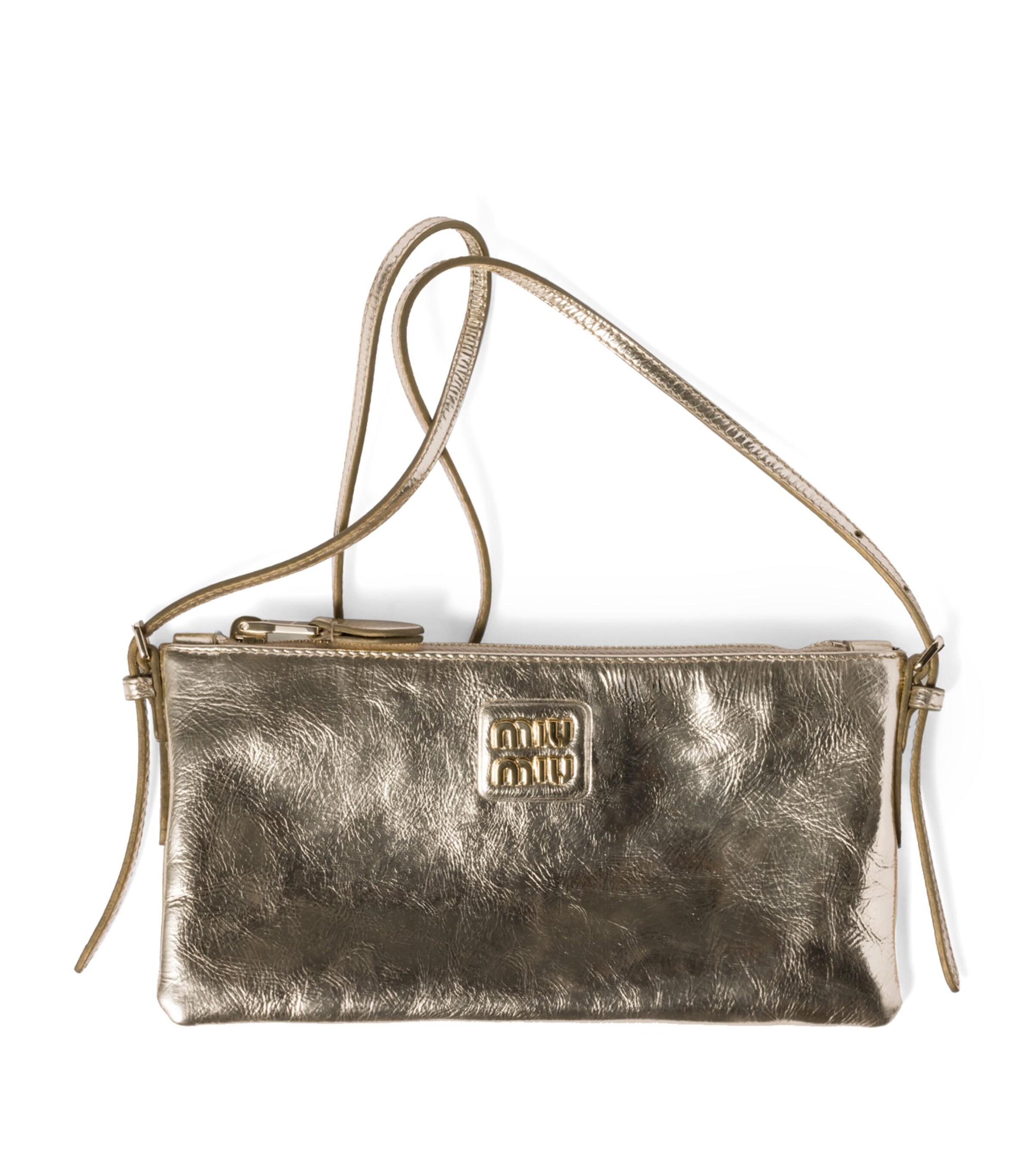 ポーチ MIU MIU LEATHER POUCH MiuMiu ナッパレザー ミニポーチ (MiuMiu/ポーチ) 5NI007AEFX