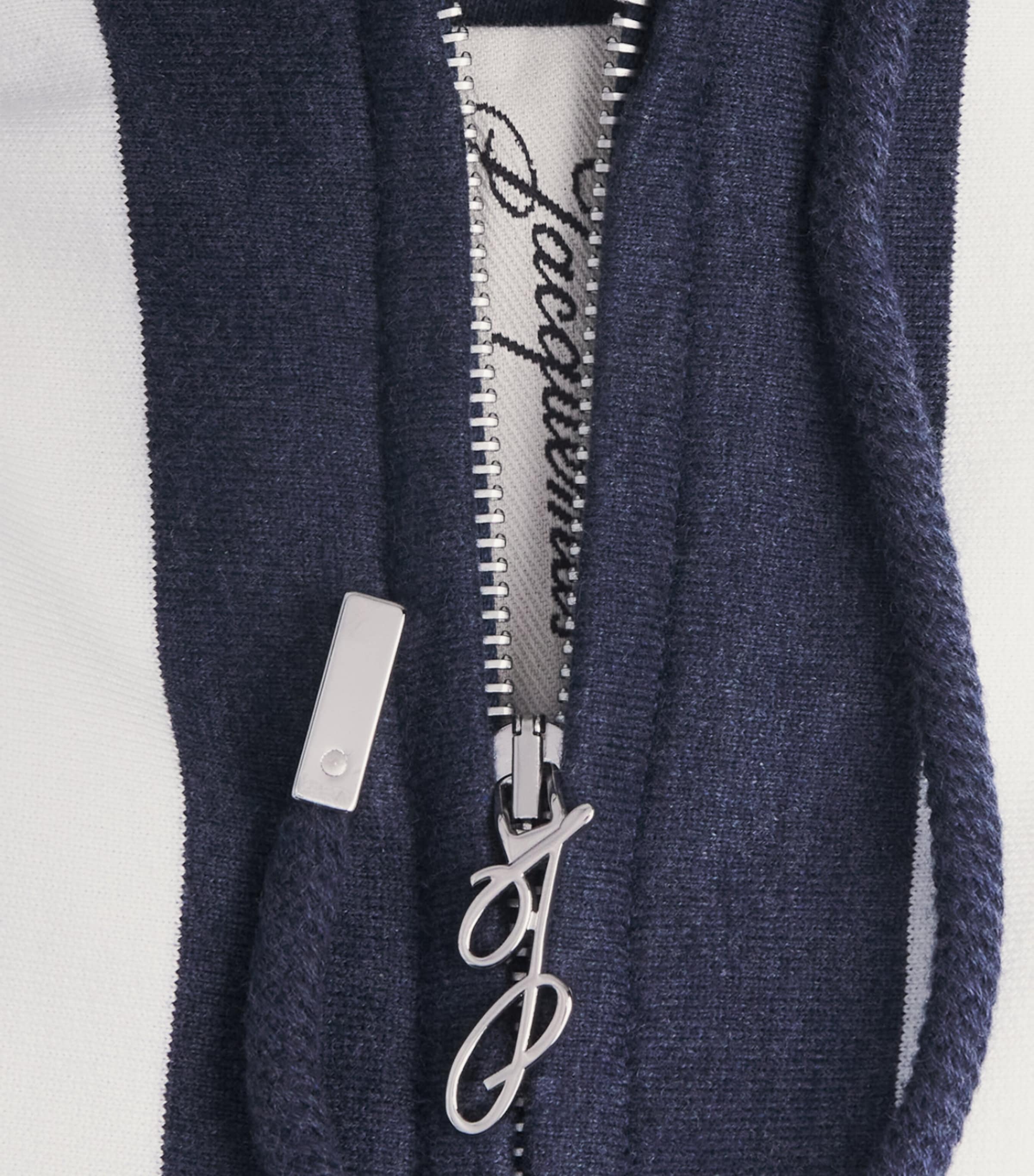 Jacquemus Mens Marinière Stripe Sleeveless Hoodie Jqrd Bg Strp Nvy Image 6