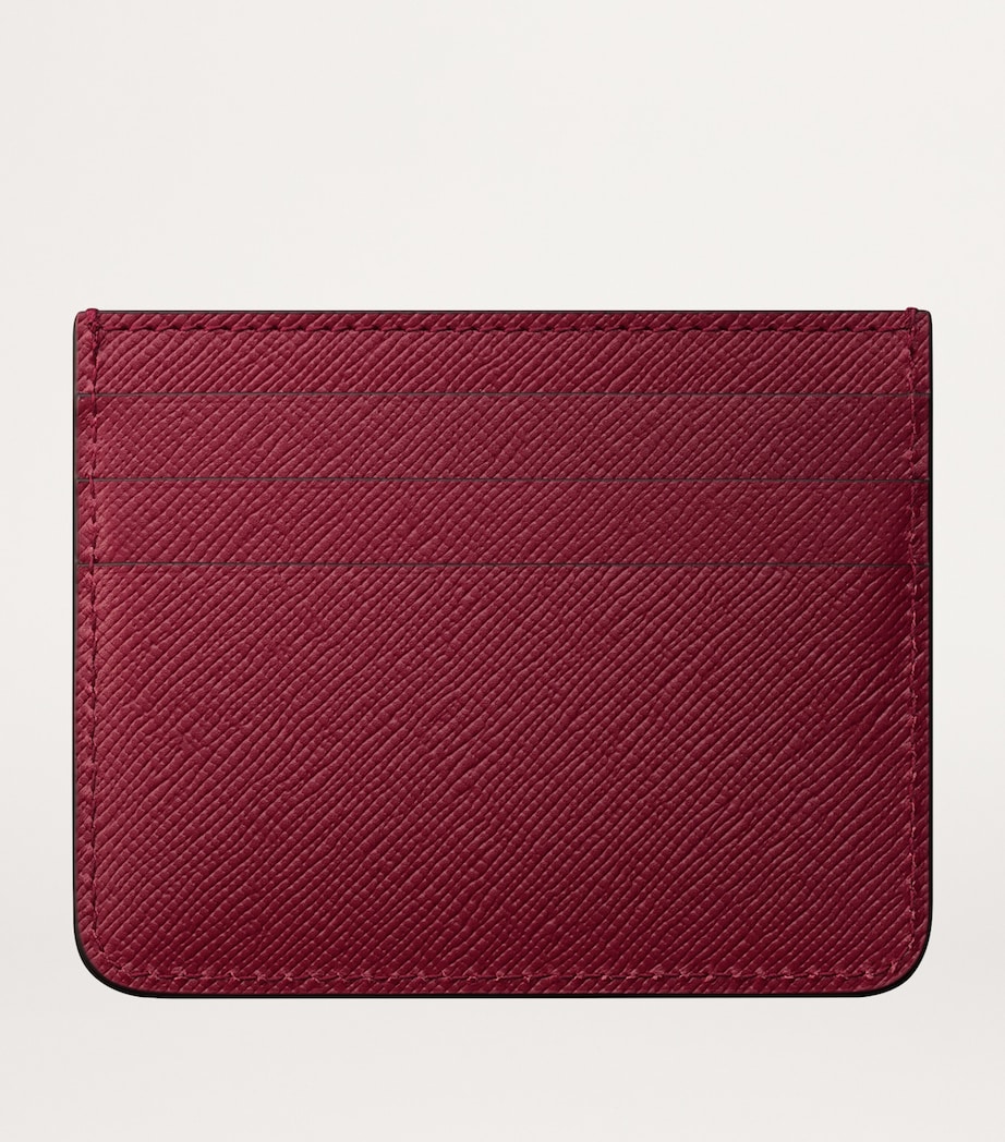Leather C de Cartier Card Holder RED Image 2