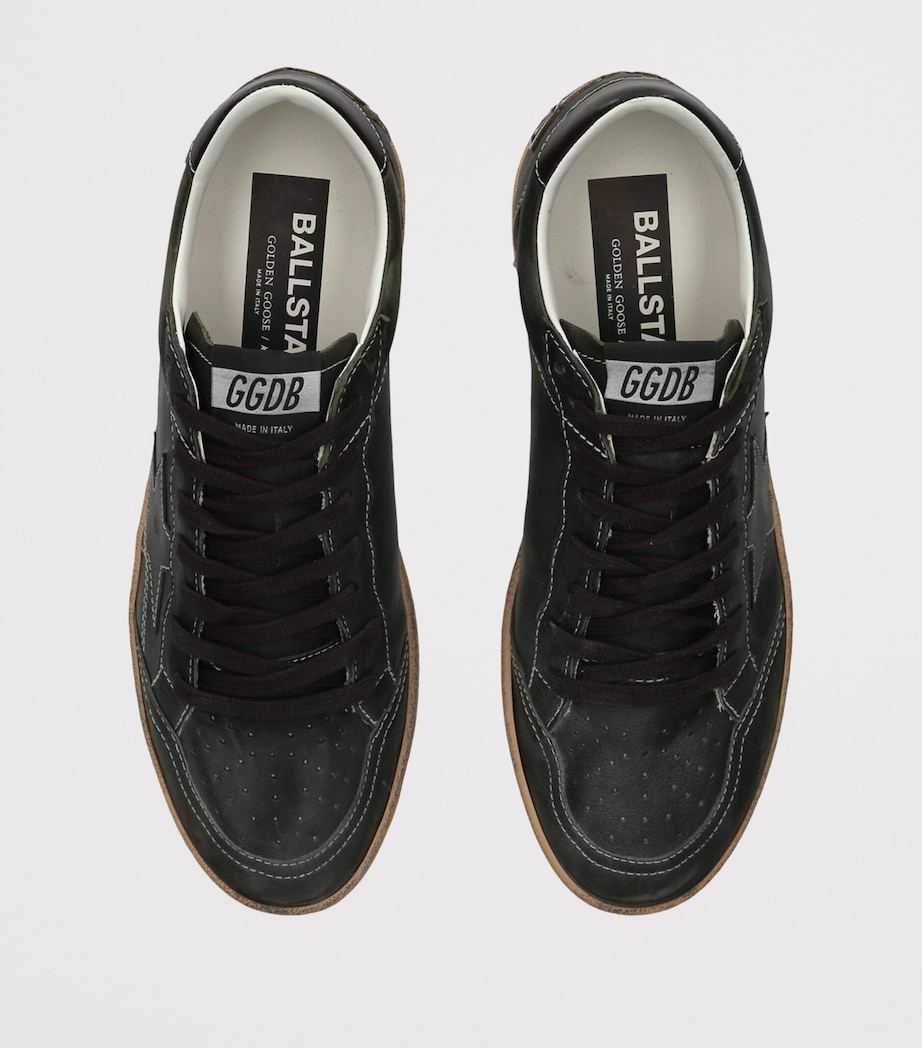 Golden Goose Nappa Leather Ball Star Sneakers Blk/other Image 3