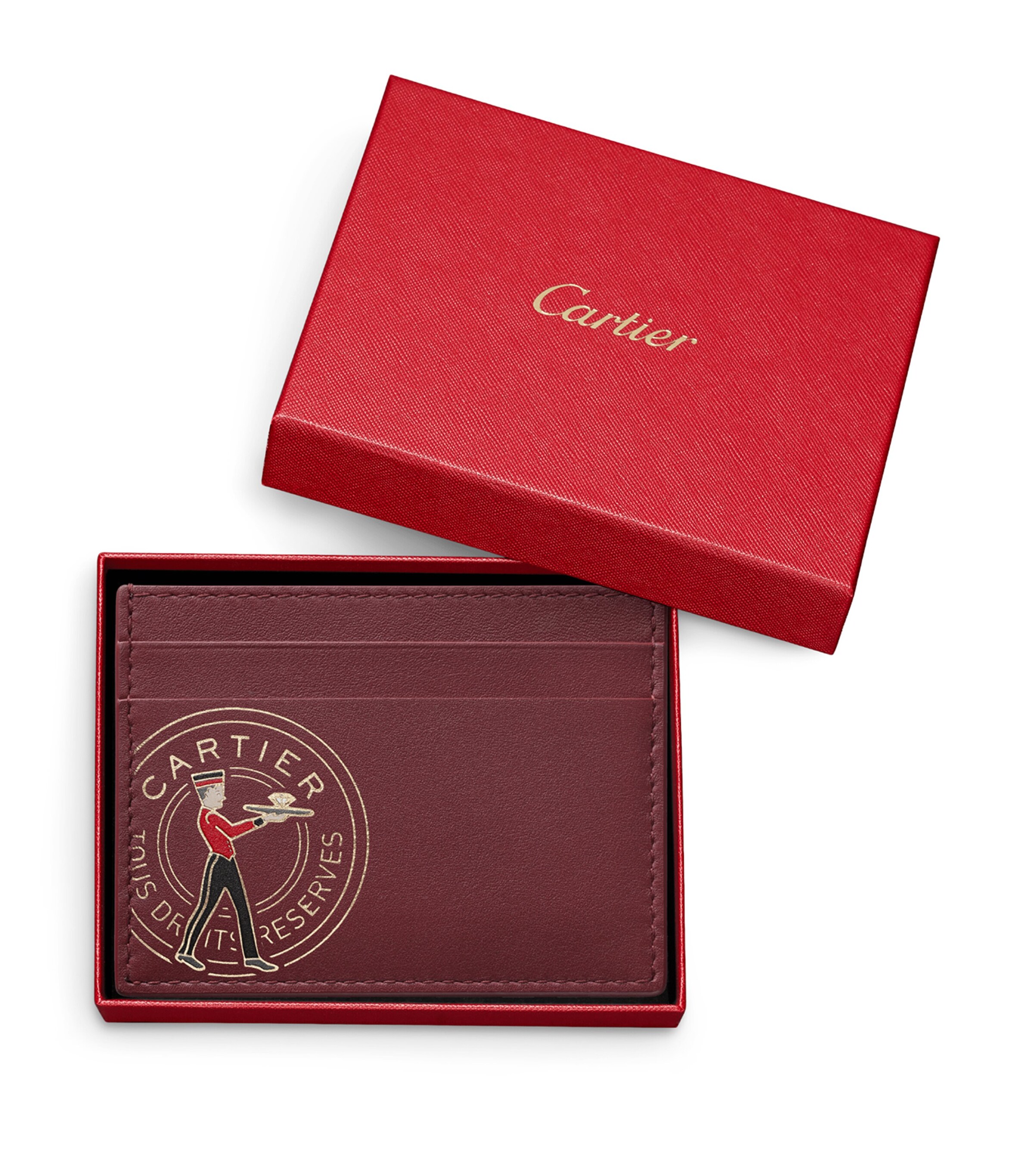 Cartier Leather Diabolo de Cartier Card Holder - Wallets - BeyondStyle