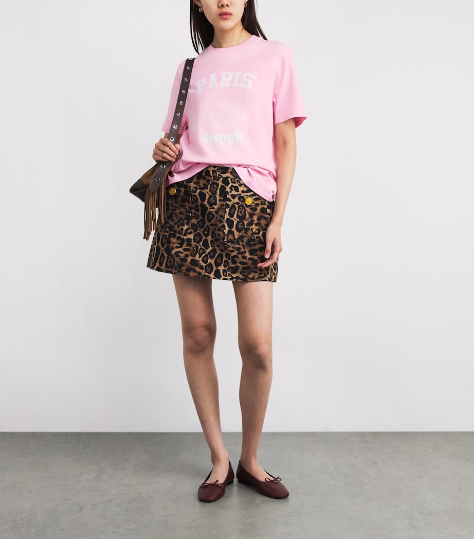 Cotton Paris T-Shirt PINK Image 2