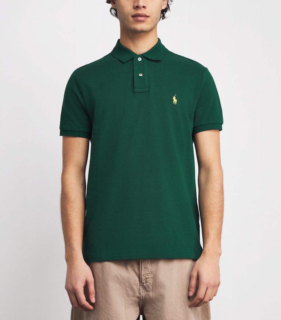 Cotton Mesh Custom-Fit Polo Shirt NEW FOREST/C1429 Image 3
