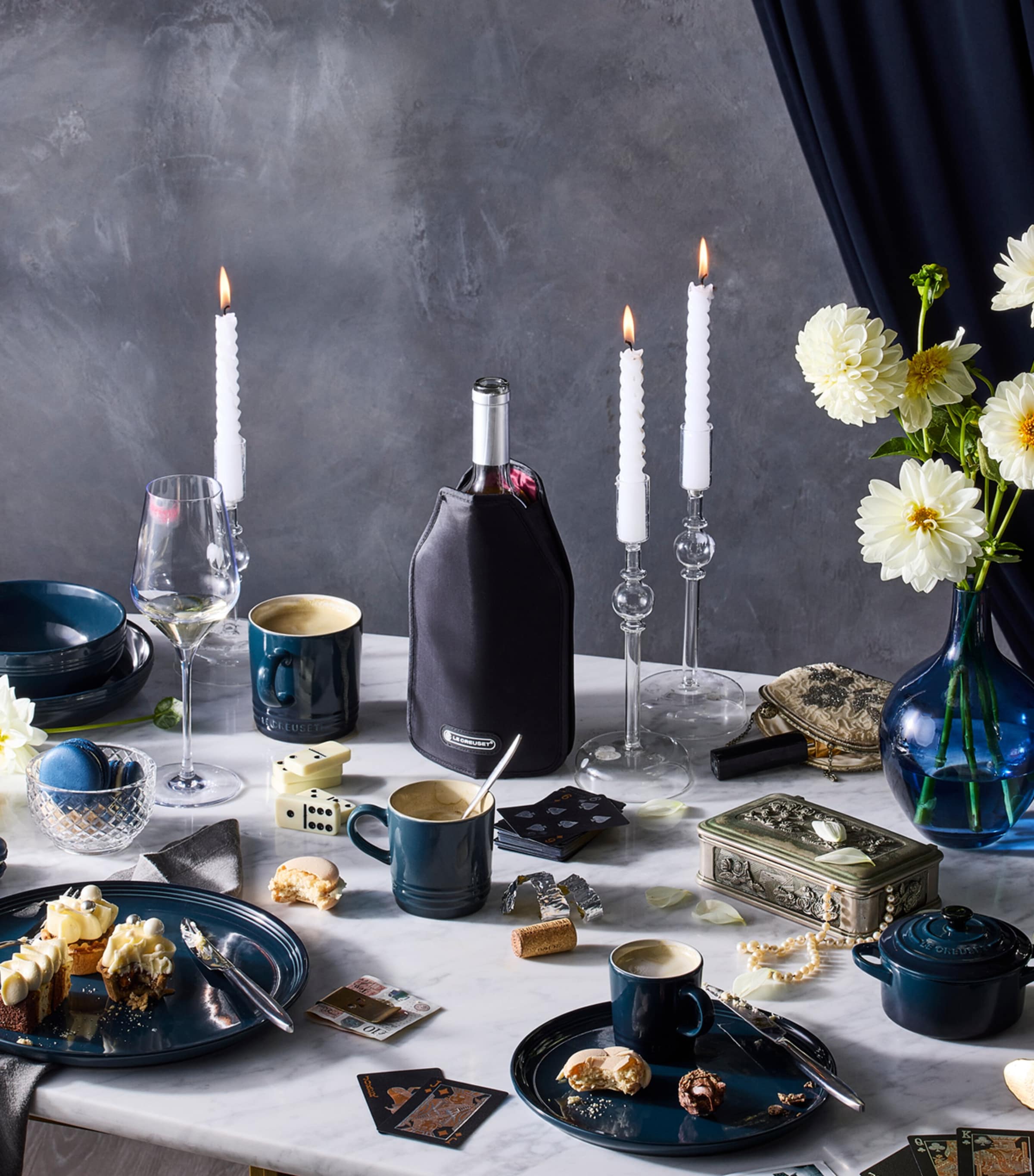 Stoneware Mug BLUE Image 6