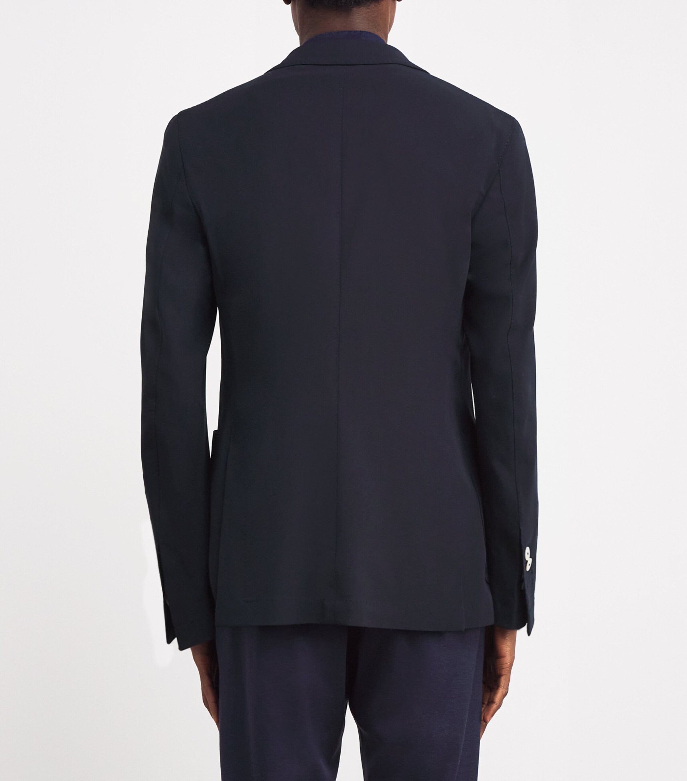 Stretch-Wool Blazer 16 NAVY Image 4
