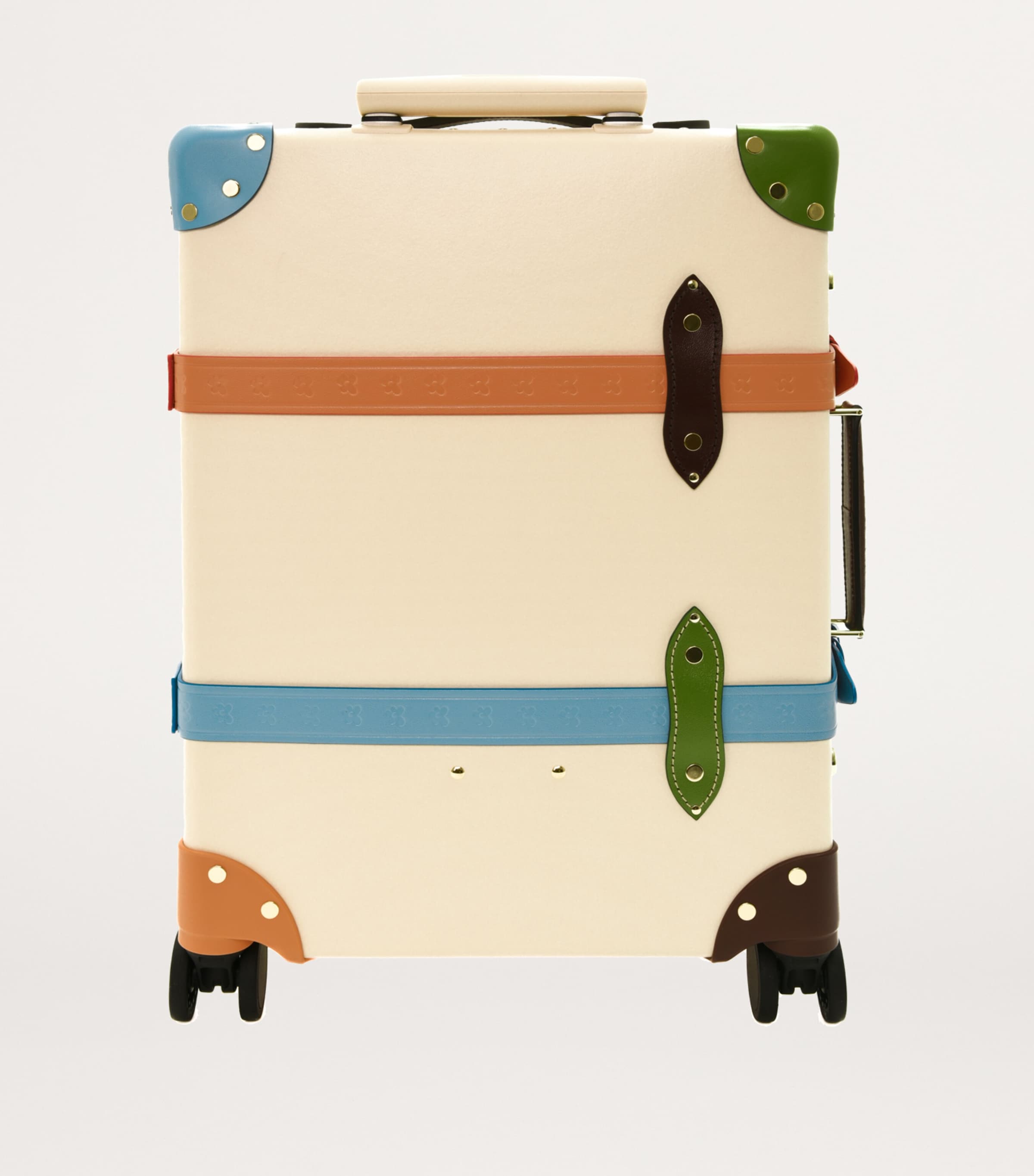 Globe-Trotter x GOLF Le FLEUR* 4-Wheel Suitcase (56cm) Ivory Image 3