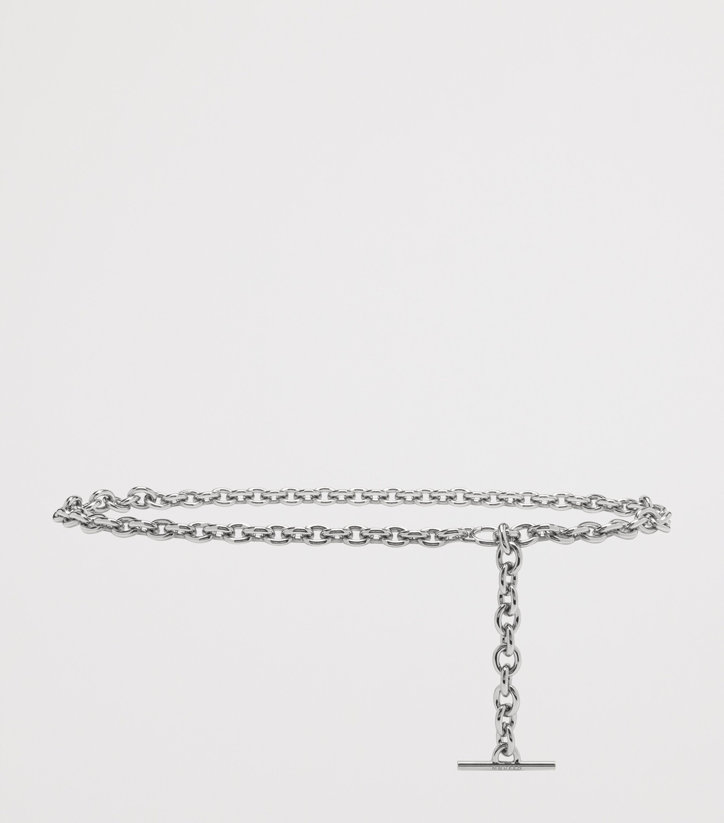 McQueen T-Bar Chain Belt Image 2