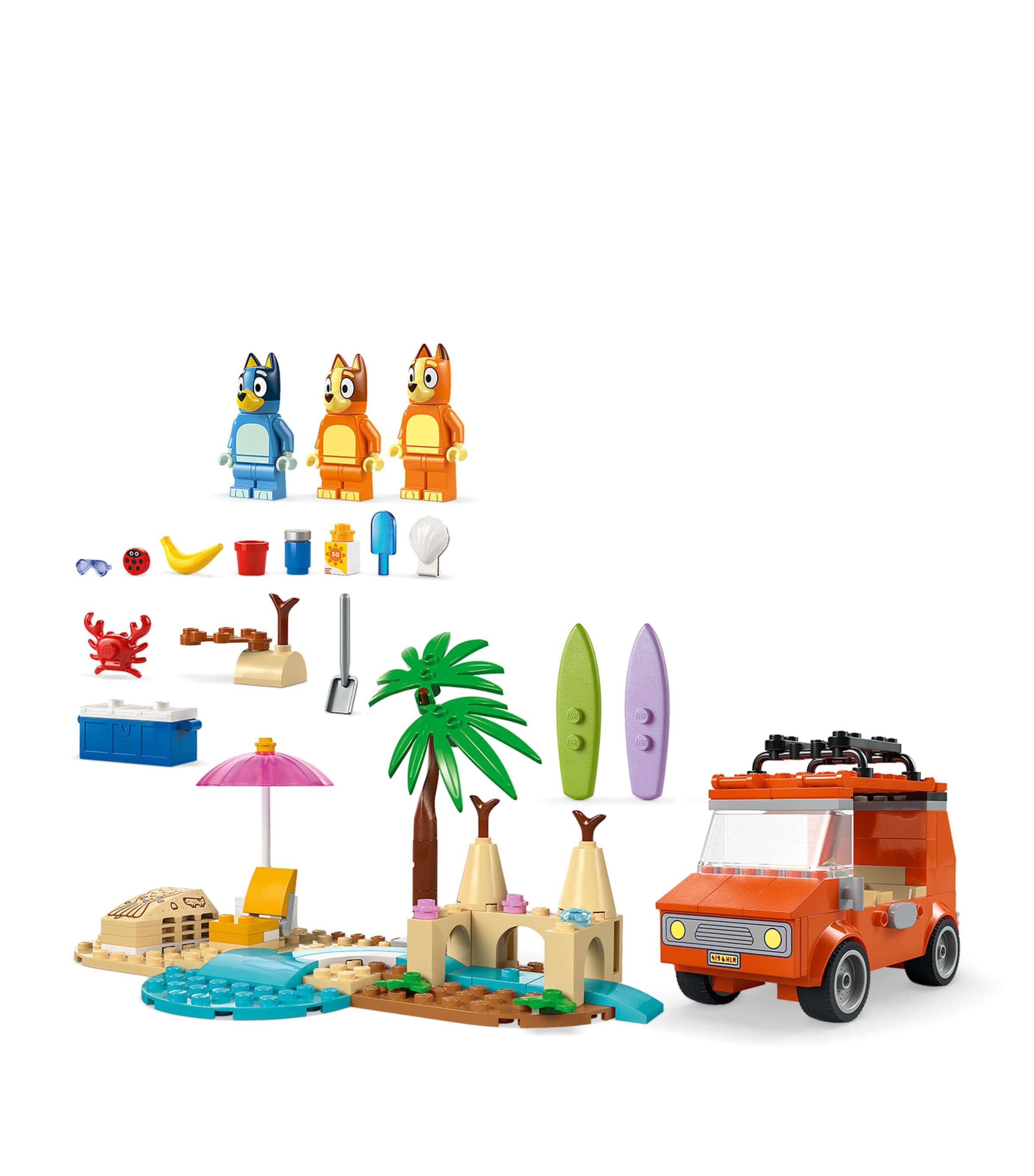 Lego Bluey's Beach & Family Car Trip 11202 | Toys | Building & Construction Toys | Designers | Lego Lego Bluey's Beach & Family Car Trip 11202 | Toys | Building & Construction Toys | Designers | Lego