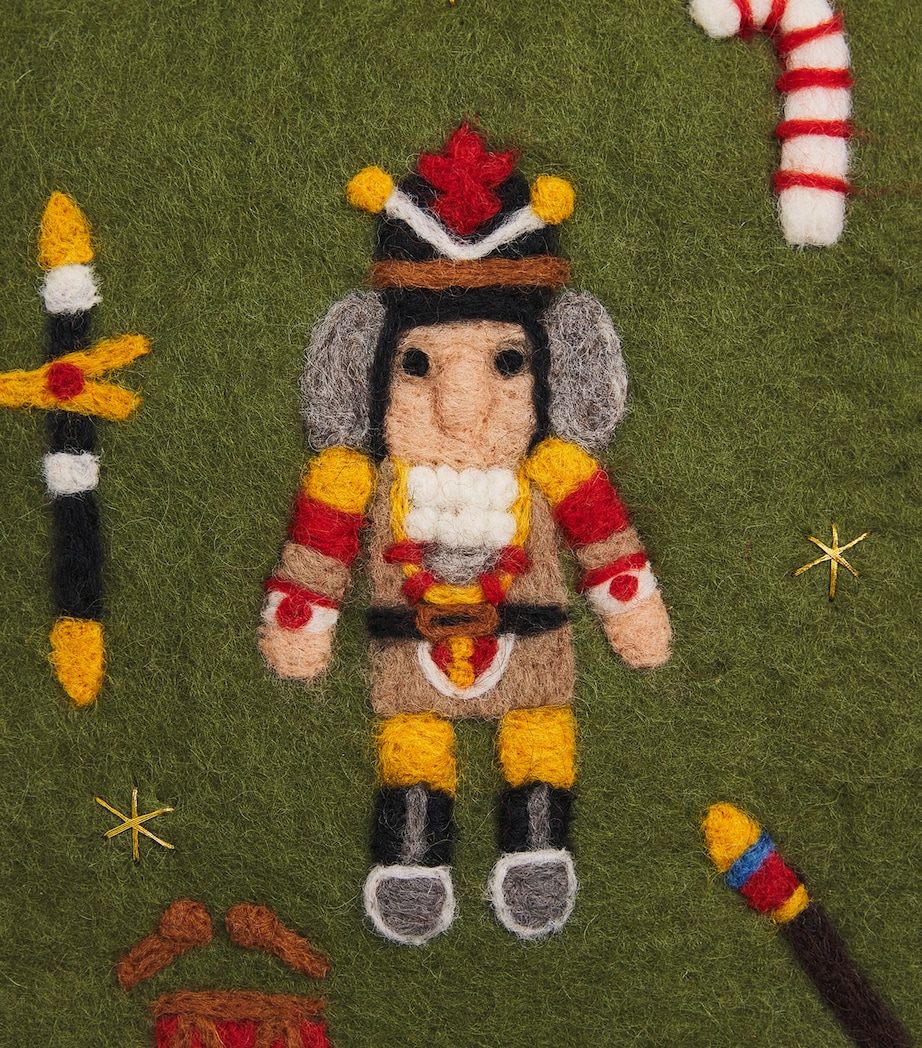 Wool Nutcracker Stocking GRNGREEN Image 2