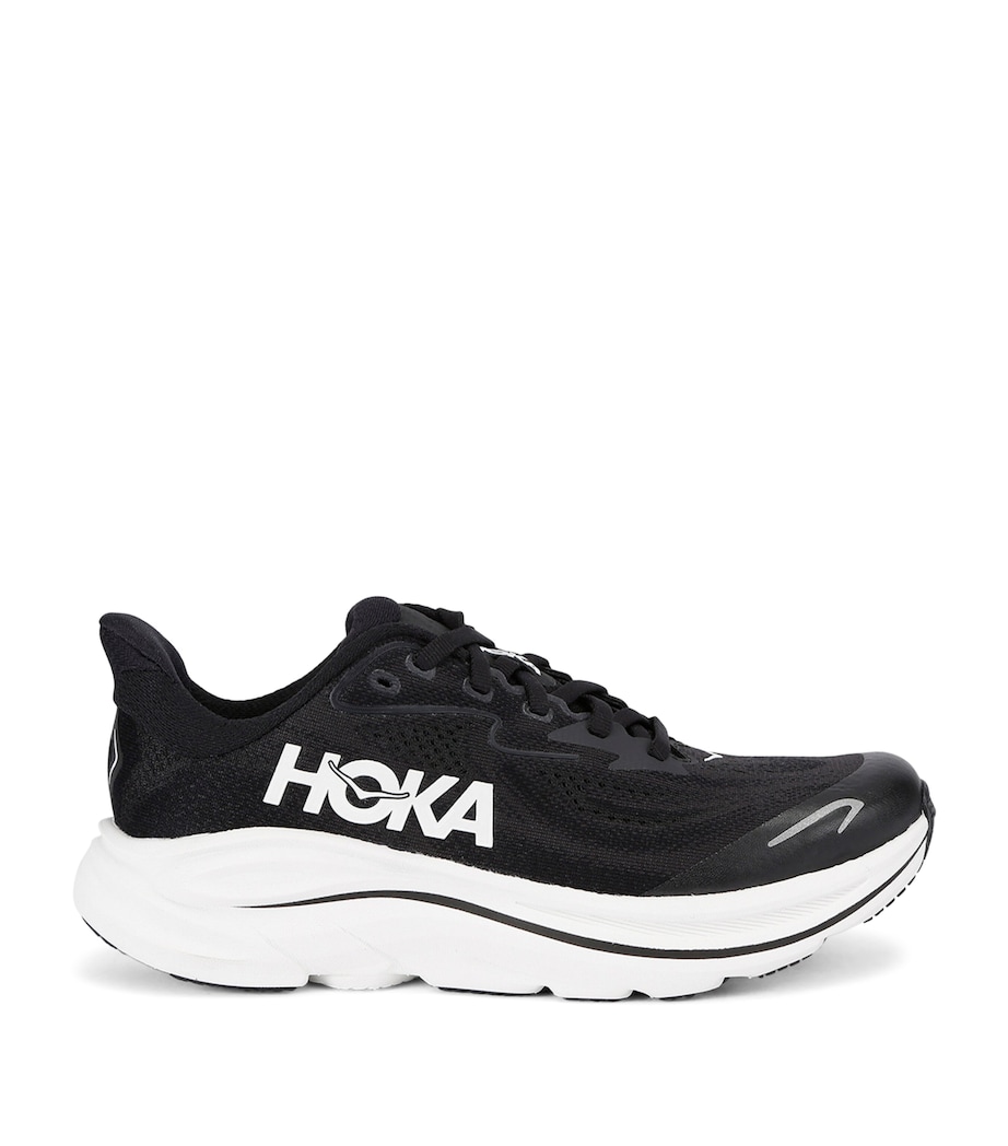 Clifton 10 Trainers BLK/WHITE Image 1