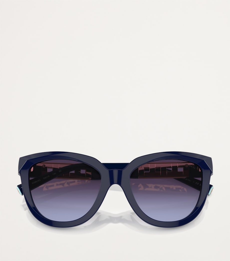 Acetate Cat Eye Sunglasses 83964Q Image 5
