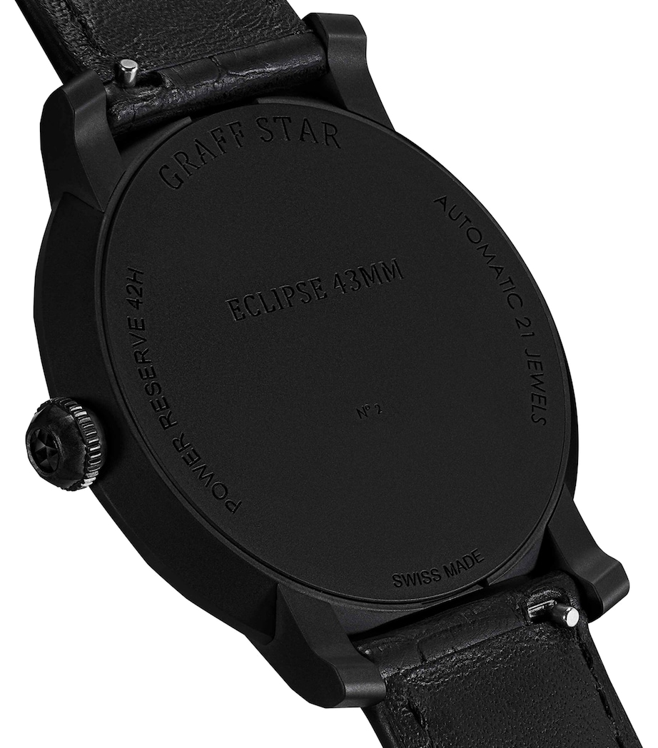 Graff Titanium DLC Eclipse Watch 43mm Black Image 3