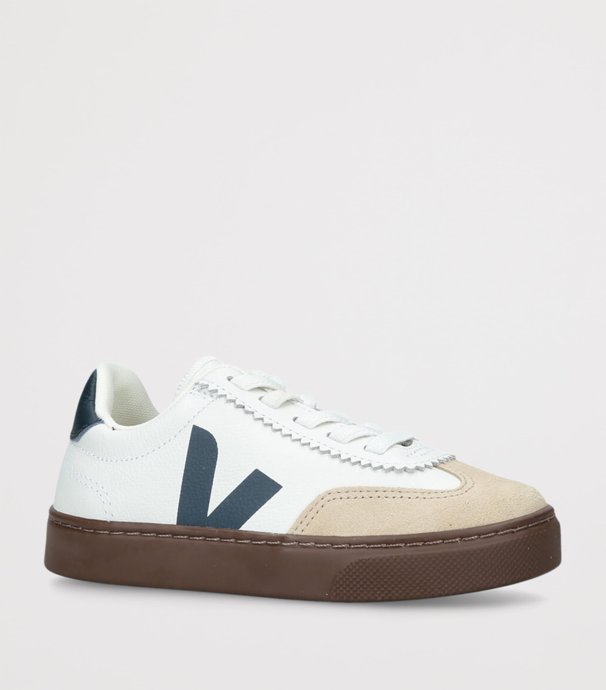 Leather Volley Sneakers GREY MIXED Image 3