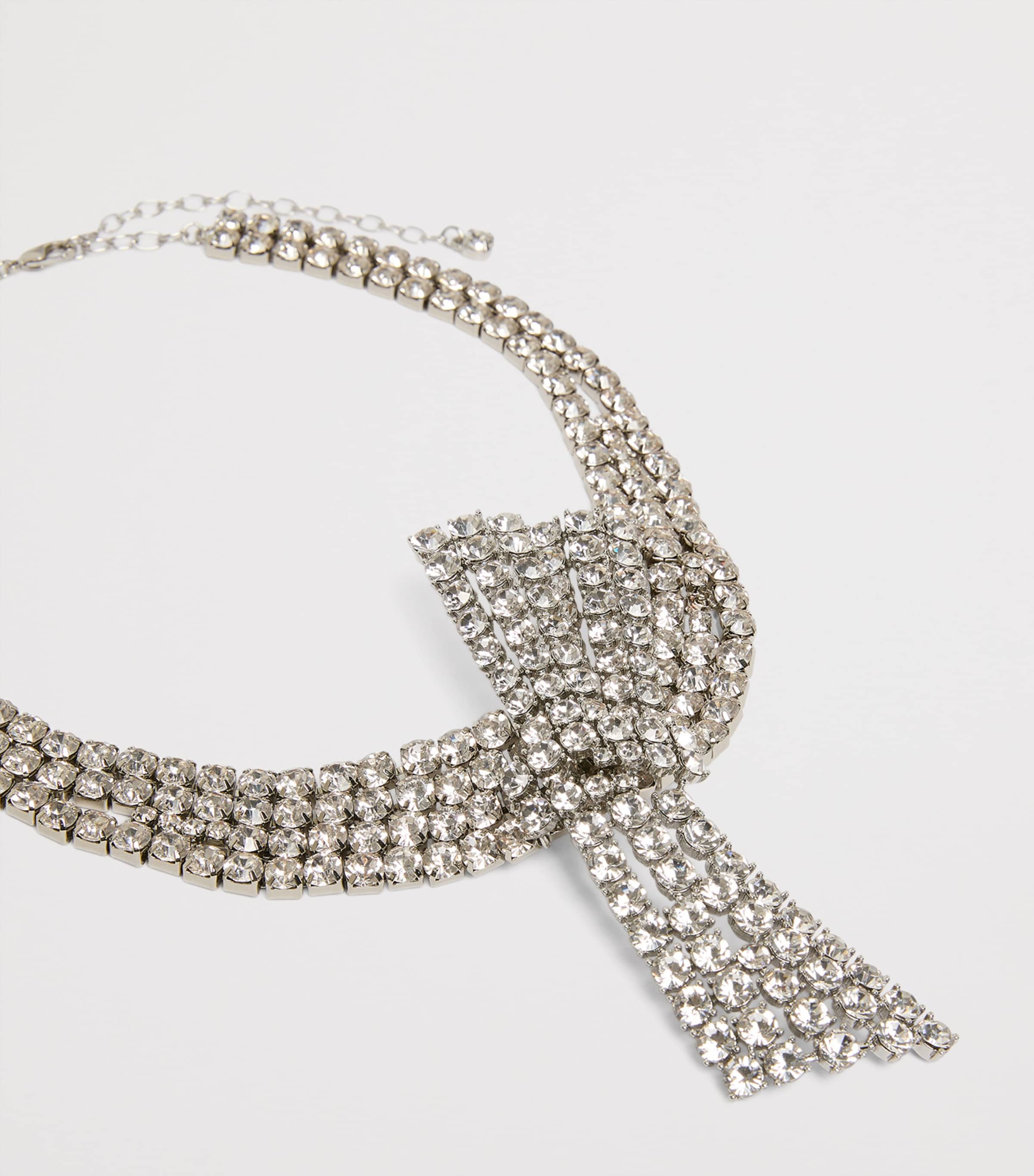 Marina Rinaldi Rhinestone-Embellished Butterfly Choker Crystal Image 3