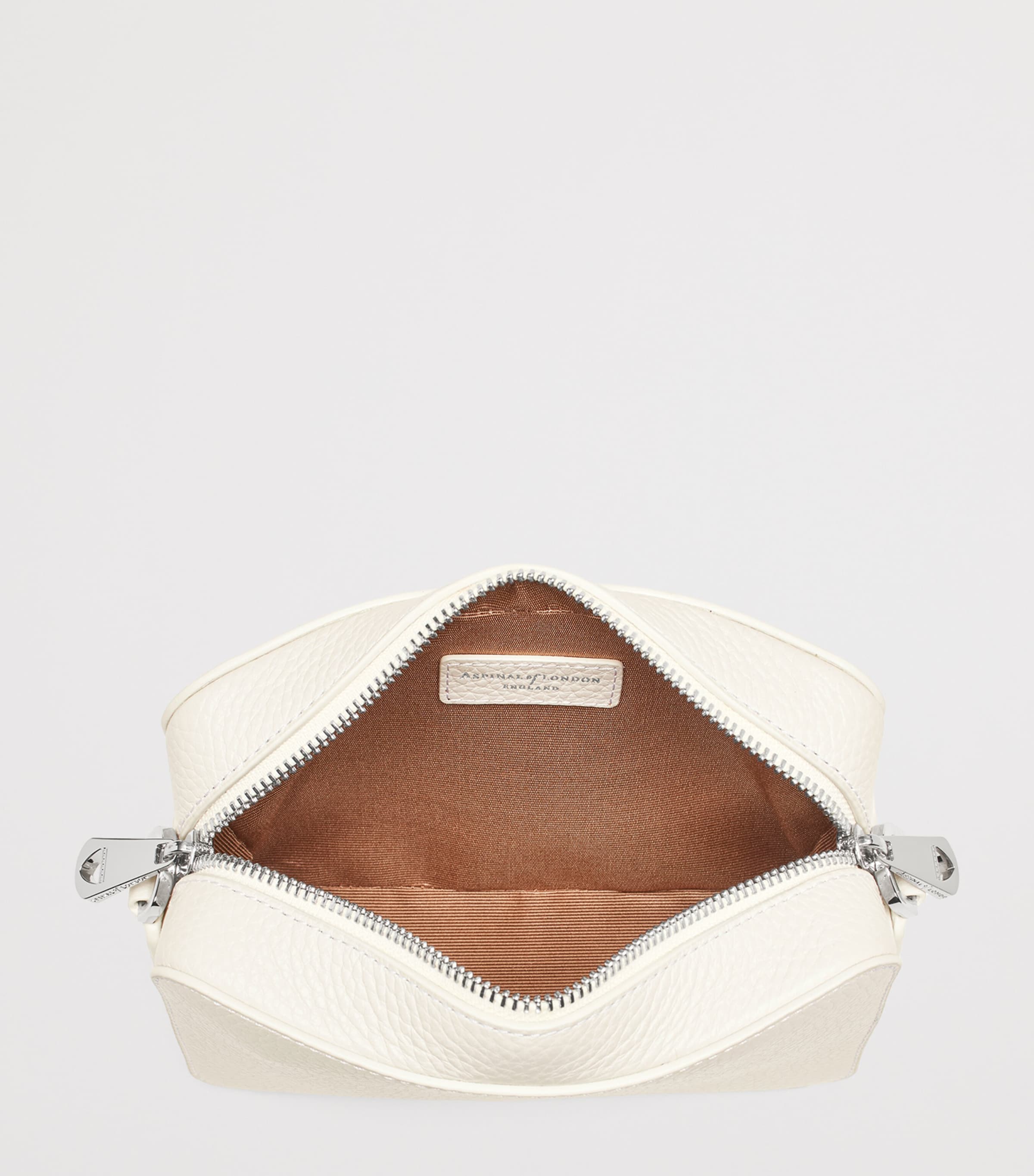 Leather Camera Bag CHALK WHITE Image 6