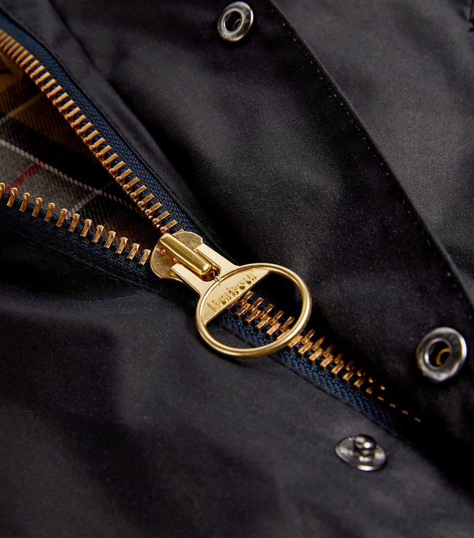 Waxed Bedale Jacket NAVY Image 5