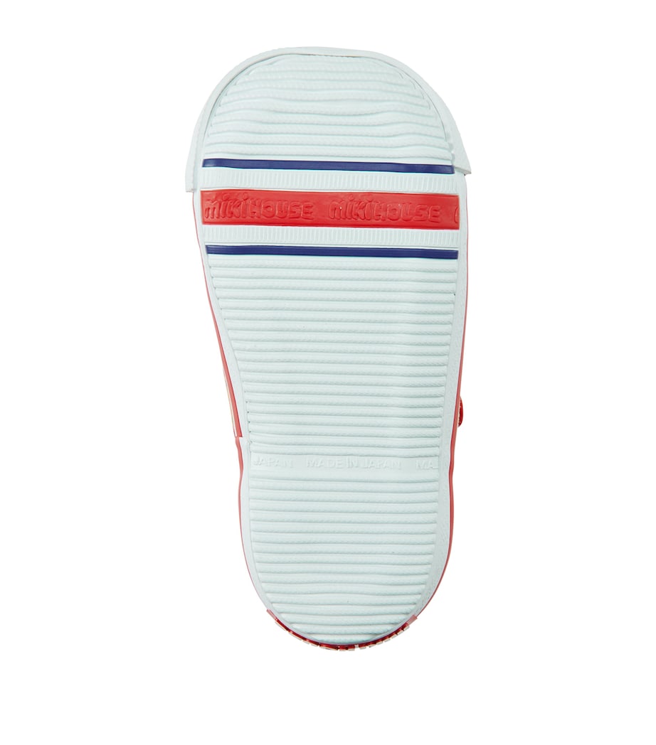Miki House Logo-Embroidered Sneakers Image 3