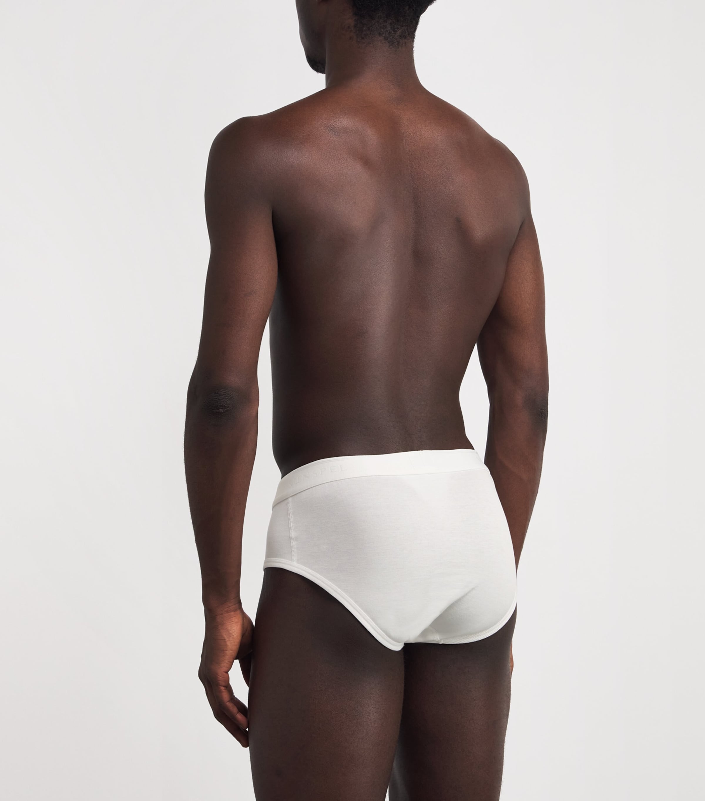 Superfine Cotton Briefs WHAA - WHT Image 3