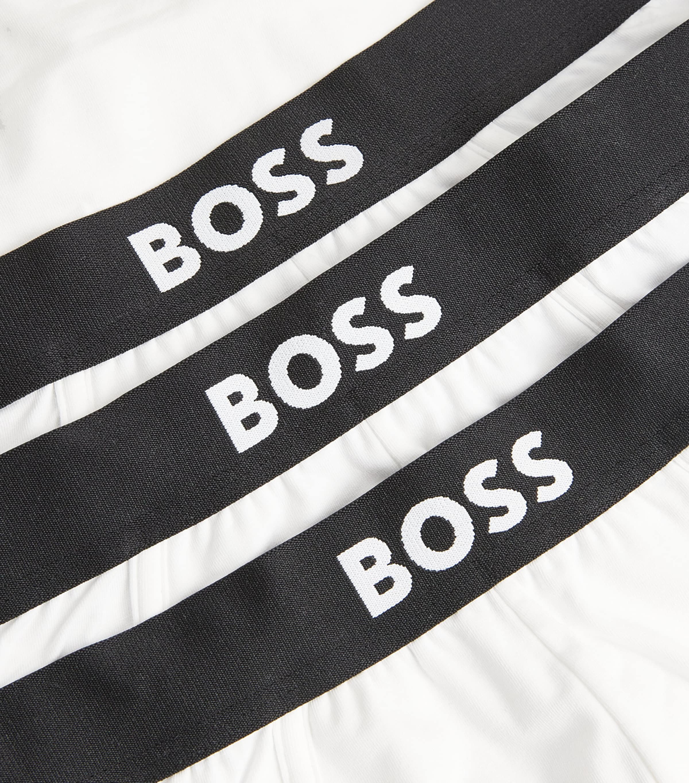 Stretch-Cotton Logo Briefs (Pack of 3) 100-WHITE Image 5