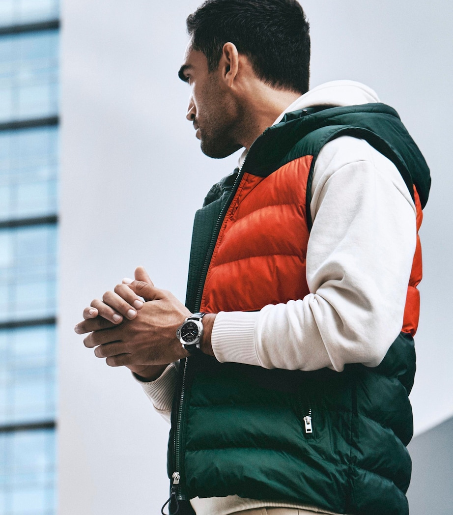 Stainless Steel Luminor Marina Watch 40mm BLACK Image 8