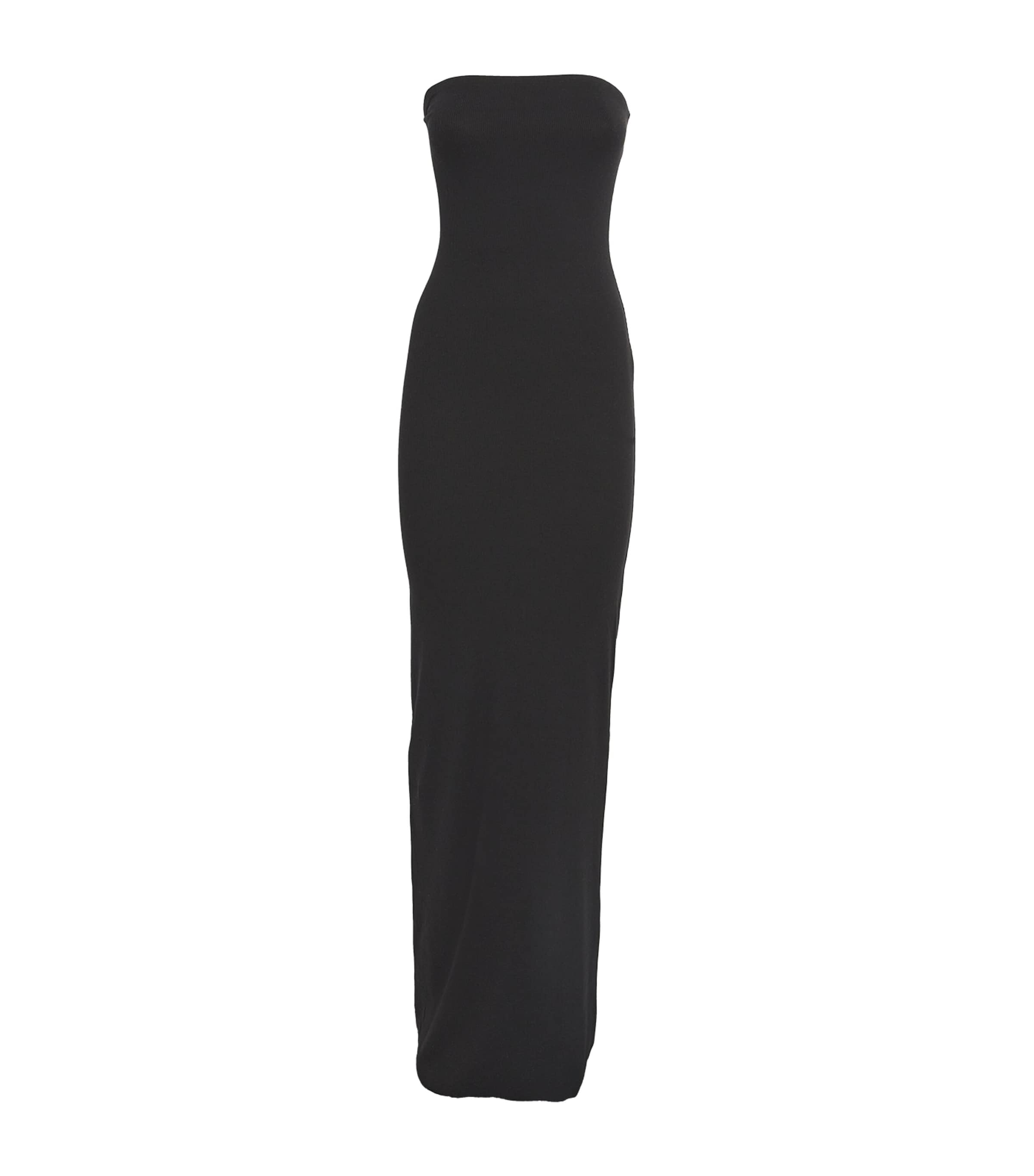 Éterne Eterne Tube Maxi Dress In Black