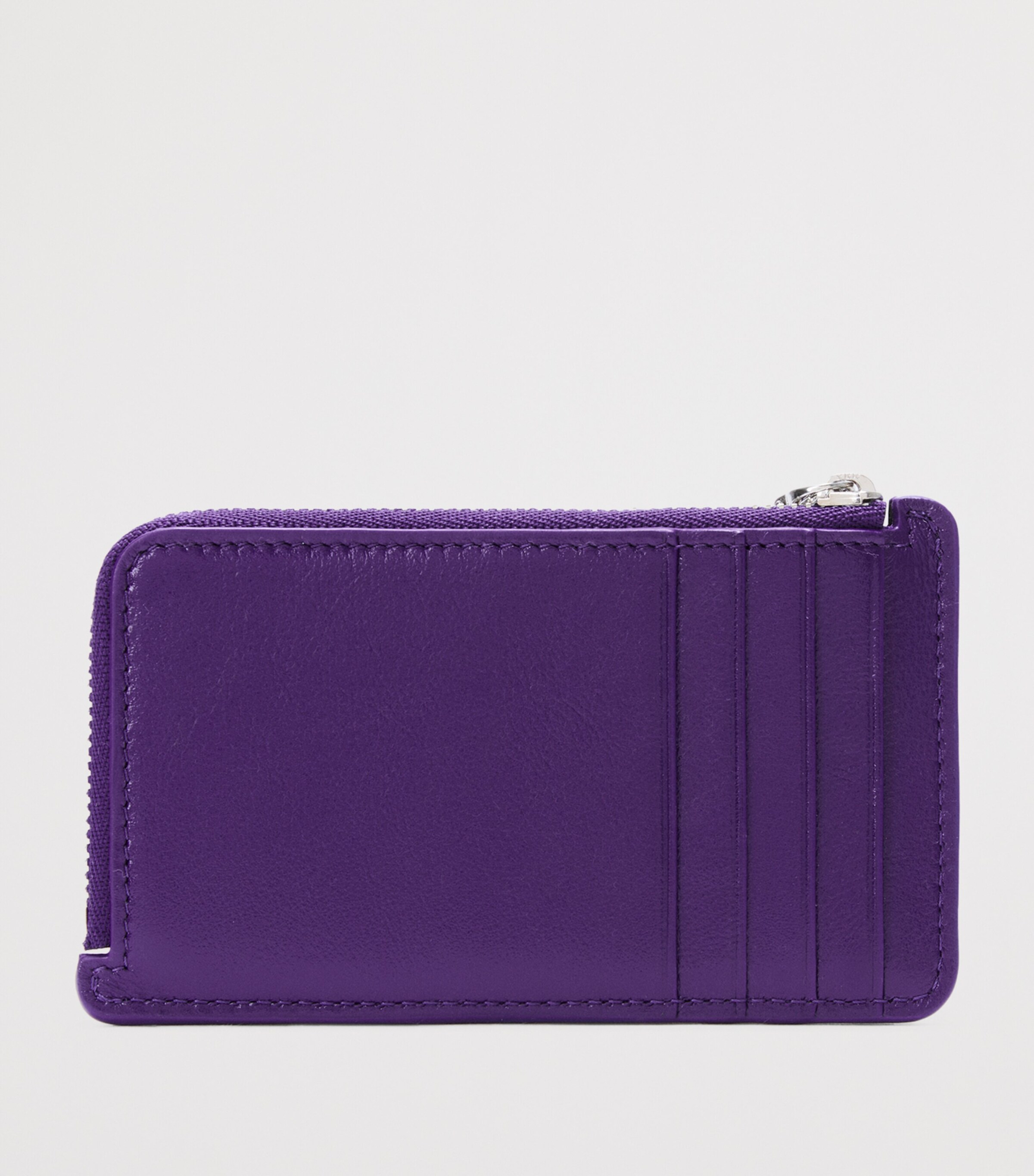 LOEWE x Cosima Von Bonin Lambskin Claw Card Holder Deep Purple Image 3
