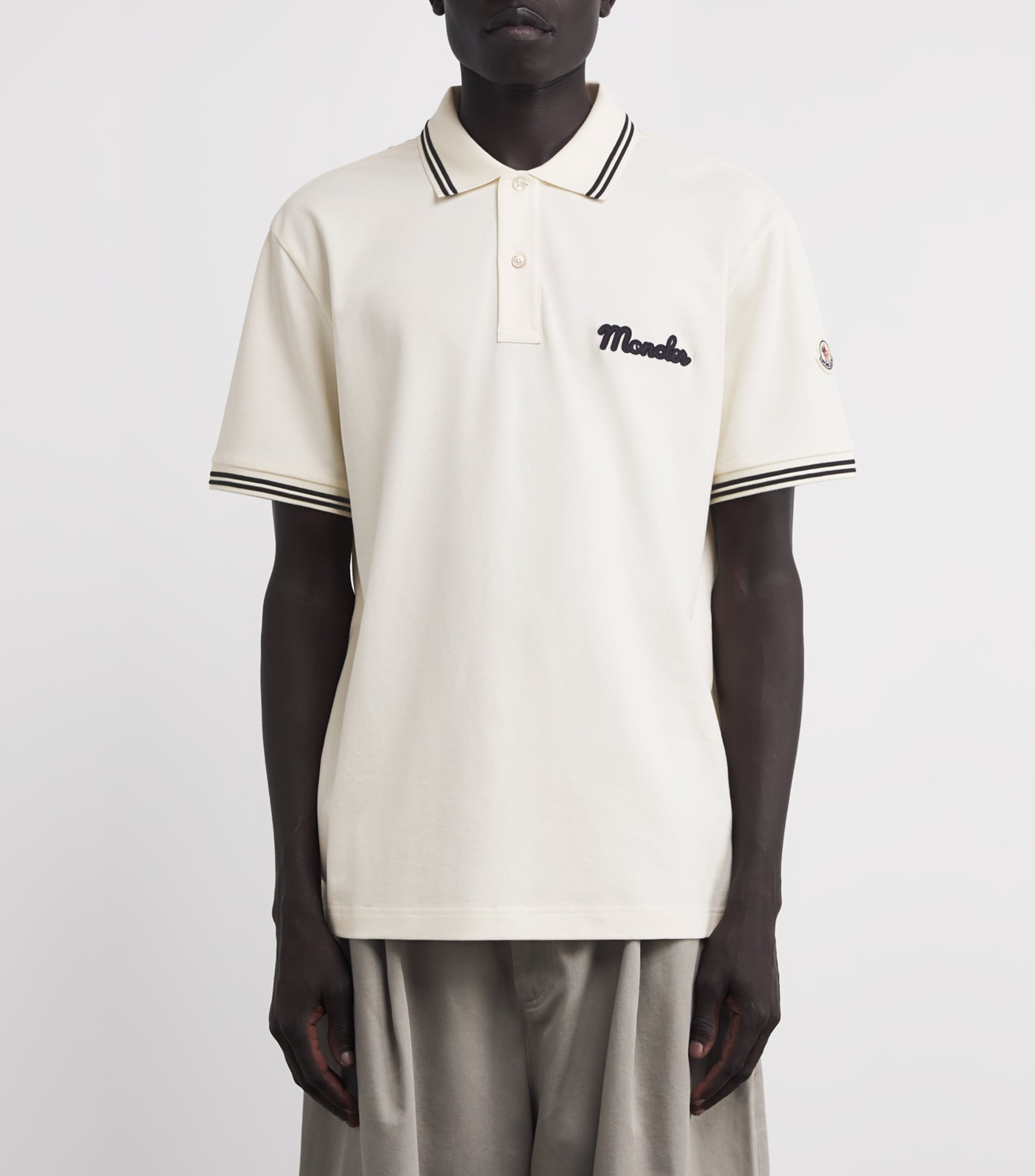 Cotton Logo Polo Shirt 50 Image 3