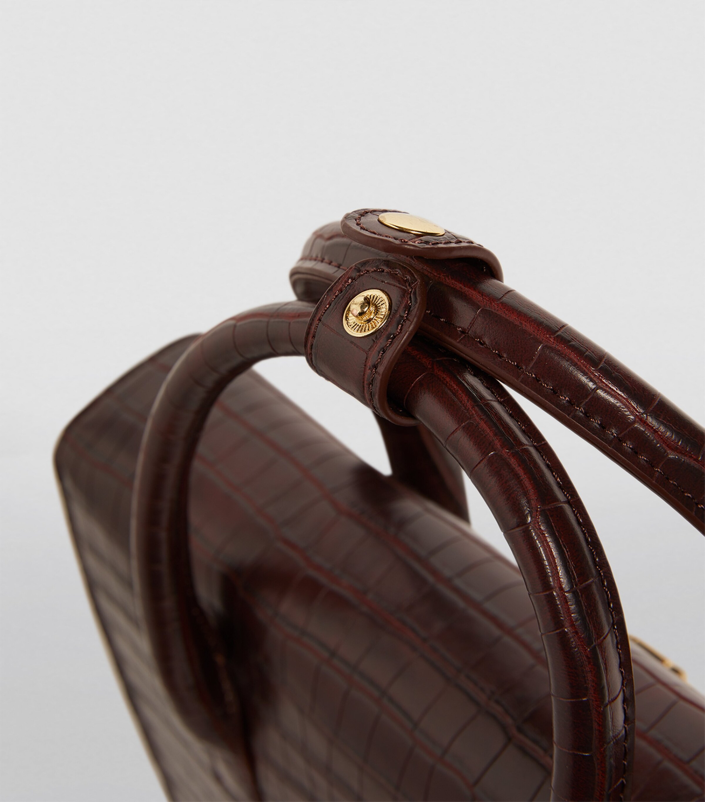 Mini Battersea Shoulder Bag BROWN Image 9