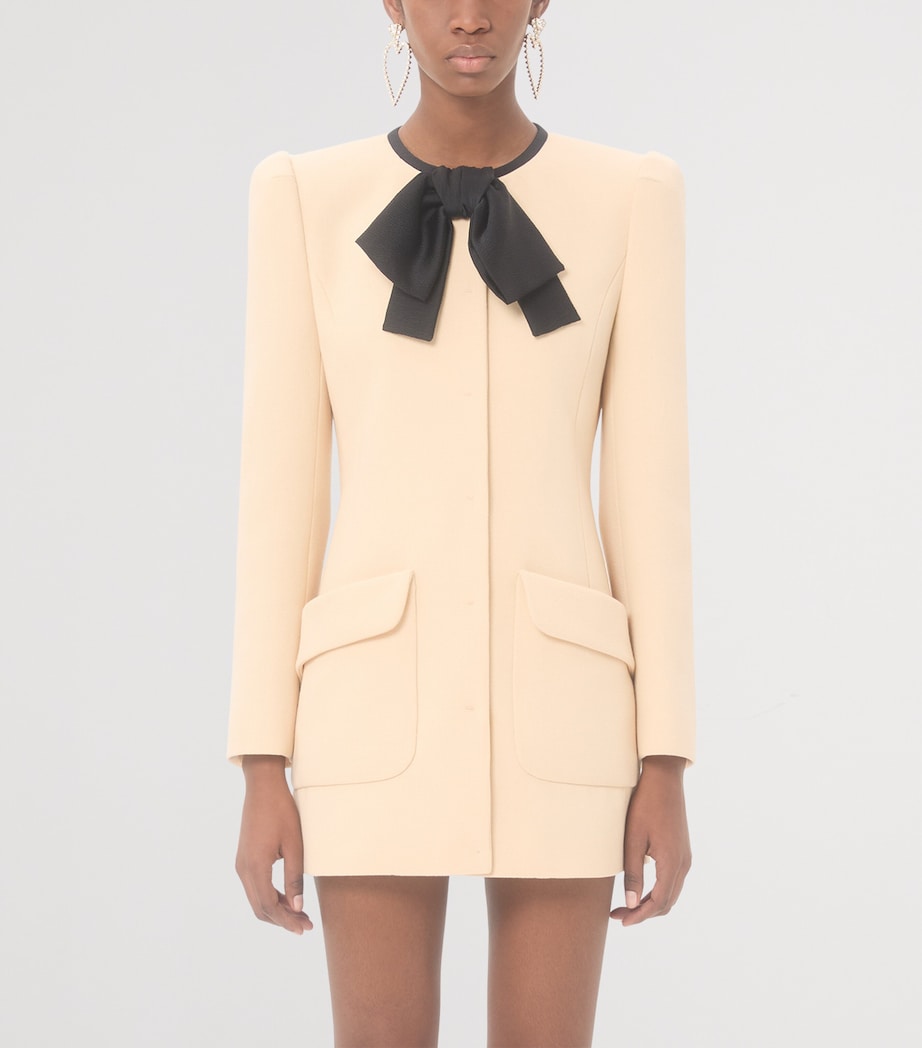 Wool Bow-Tie Jacket R8E Image 2