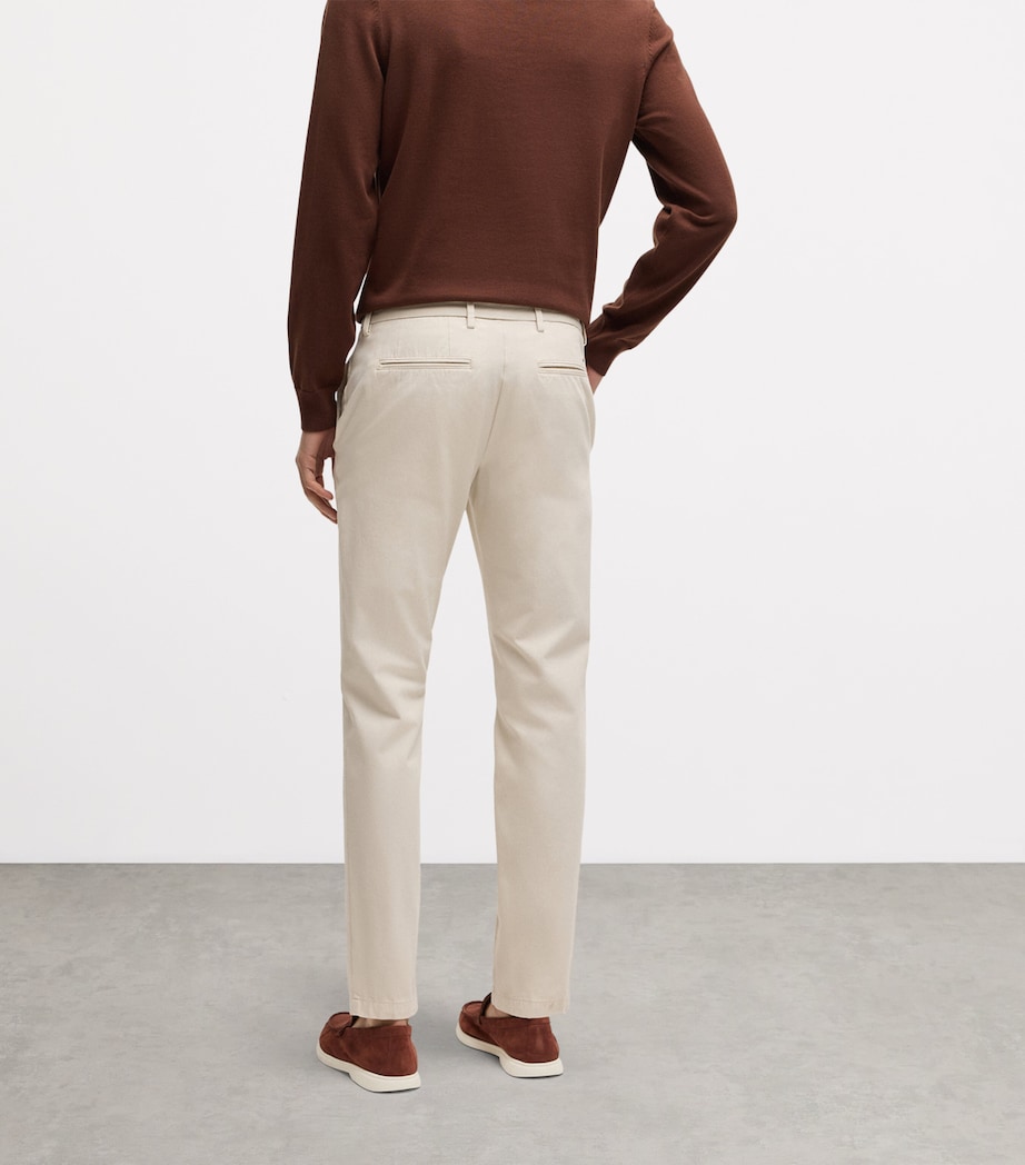 Cotton-Blend Chinos 131 Image 3
