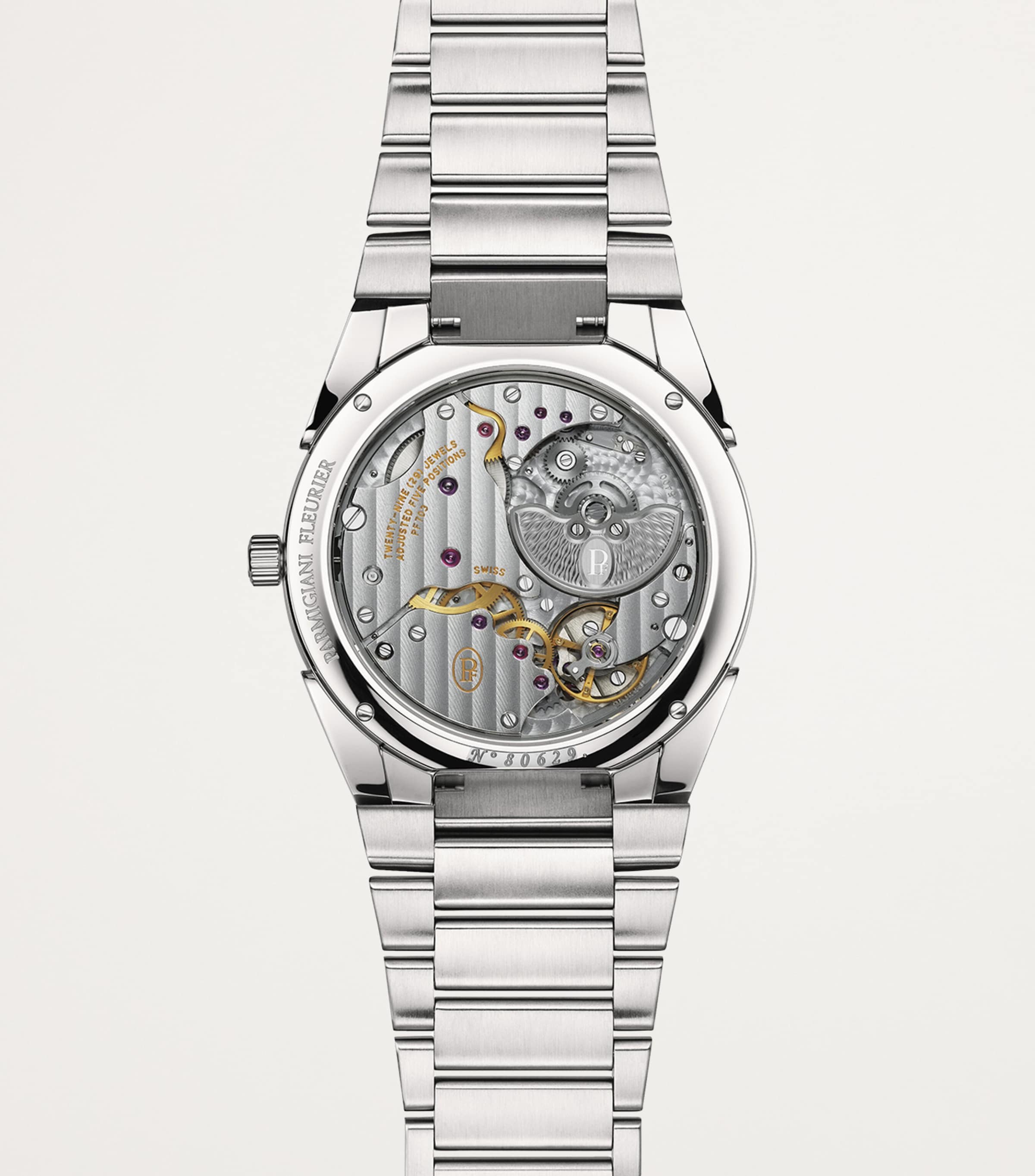 Stainless Steel TONDA PF Micro-Rotor Watch 40mm GREY Image 4
