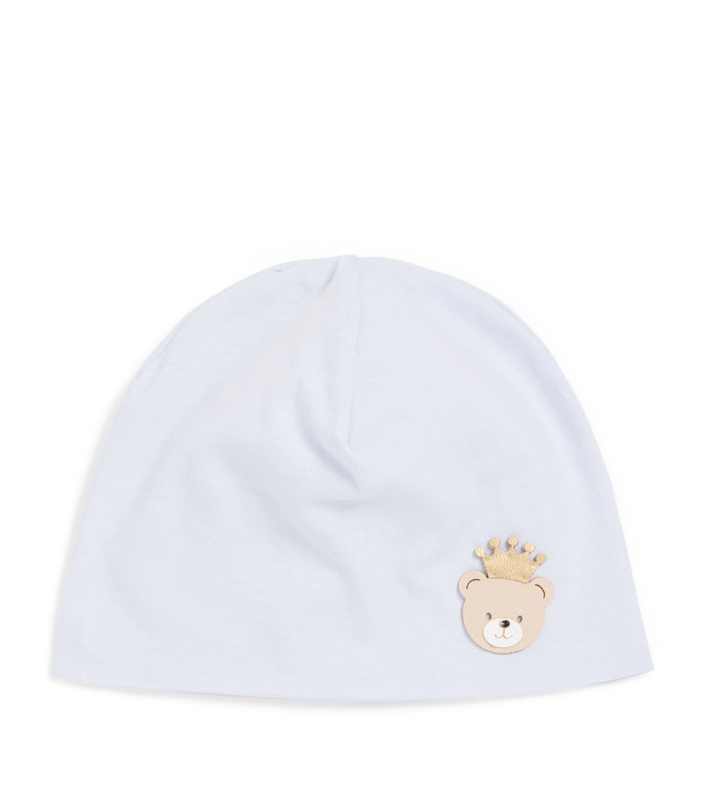 Story Loris Kids' Cotton Bear Hat In Blue