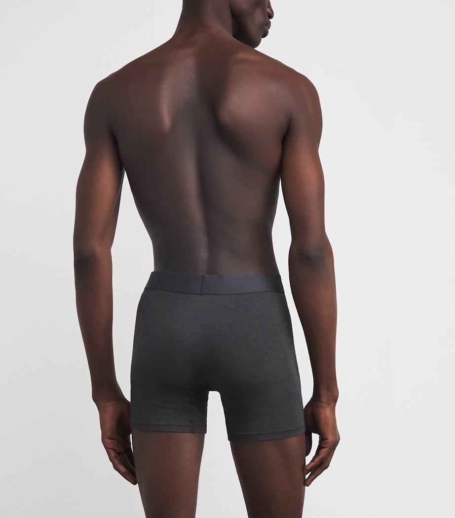 Ultra Soft Modal Boxer Briefs (Pack of 3) CHARCOAL HEATHER Image 3