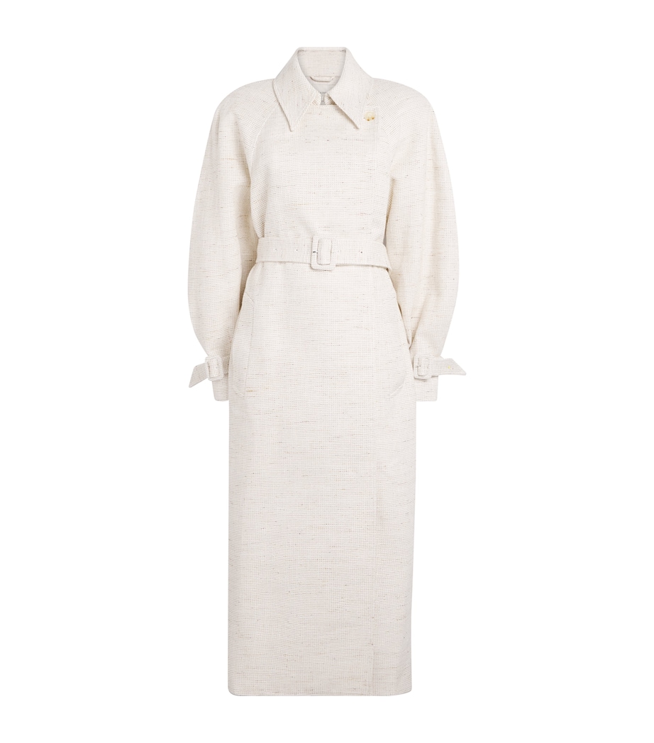 Tulsa Belted Trench Coat CREAM MCRM Image 1