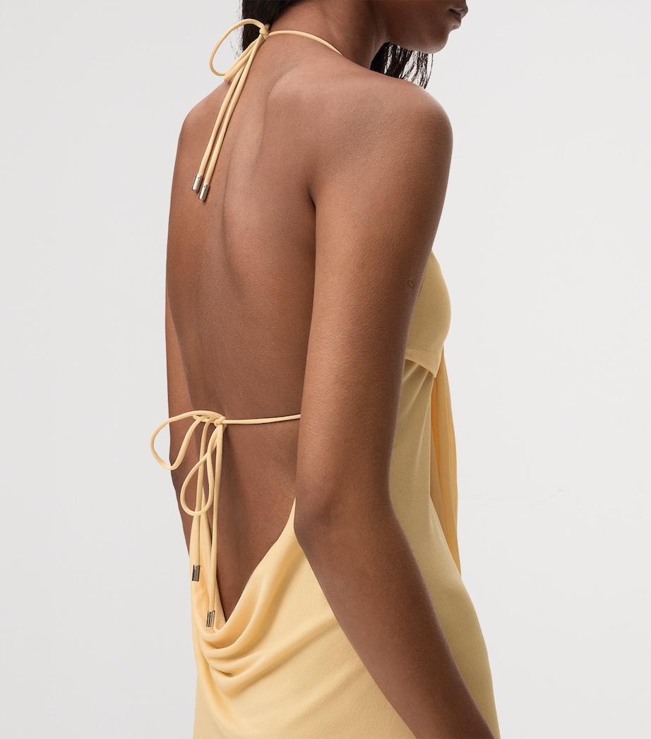 LOEWE Beige x Paula's Ibiza Crepe Jersey Maxi Dress | Harrods US LOEWE Beige x Paula's Ibiza Crepe Jersey Maxi Dress | Harrods US