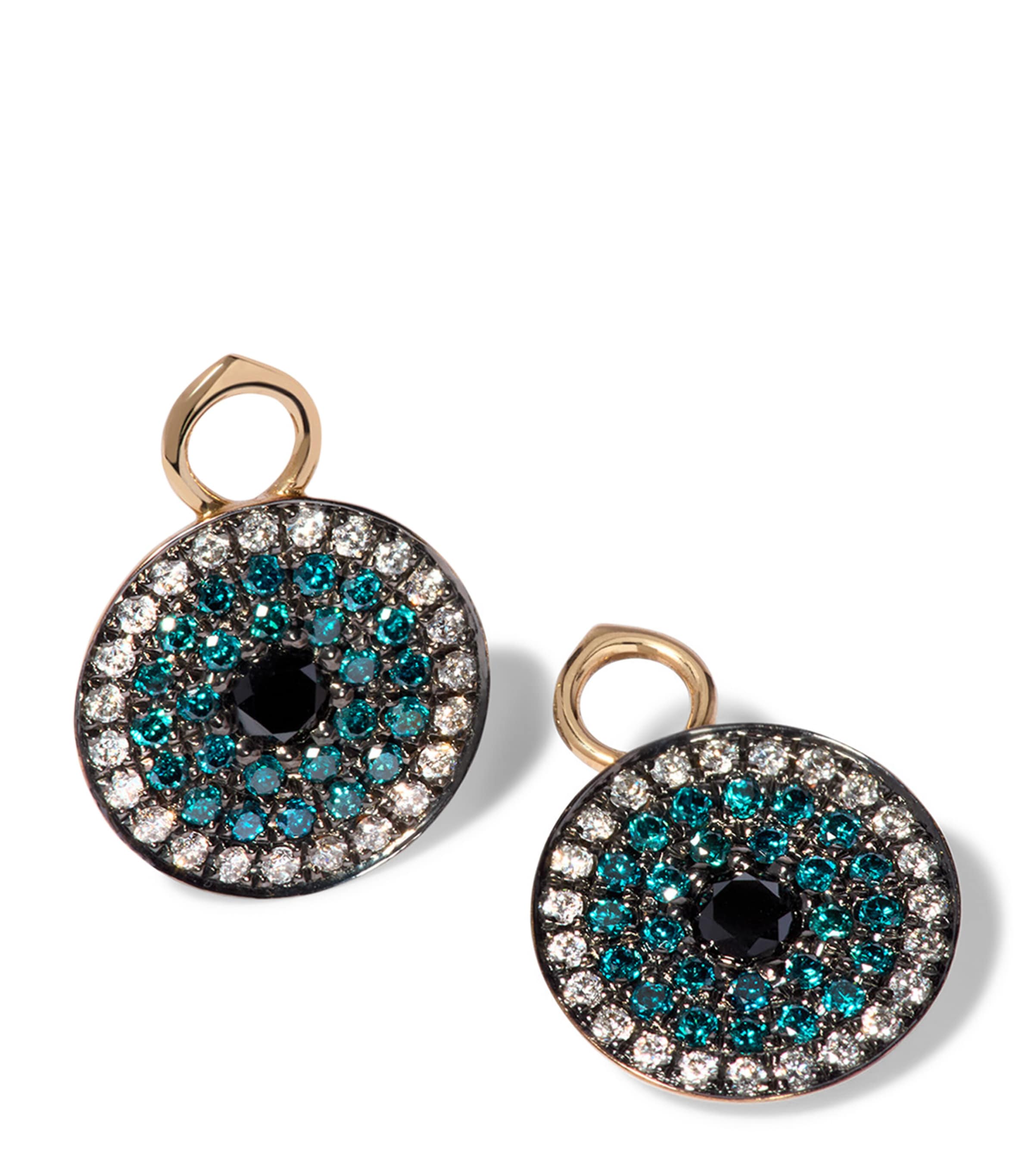 Annoushka Yellow Gold And Diamond Mythology Evil Eye Earring Drops