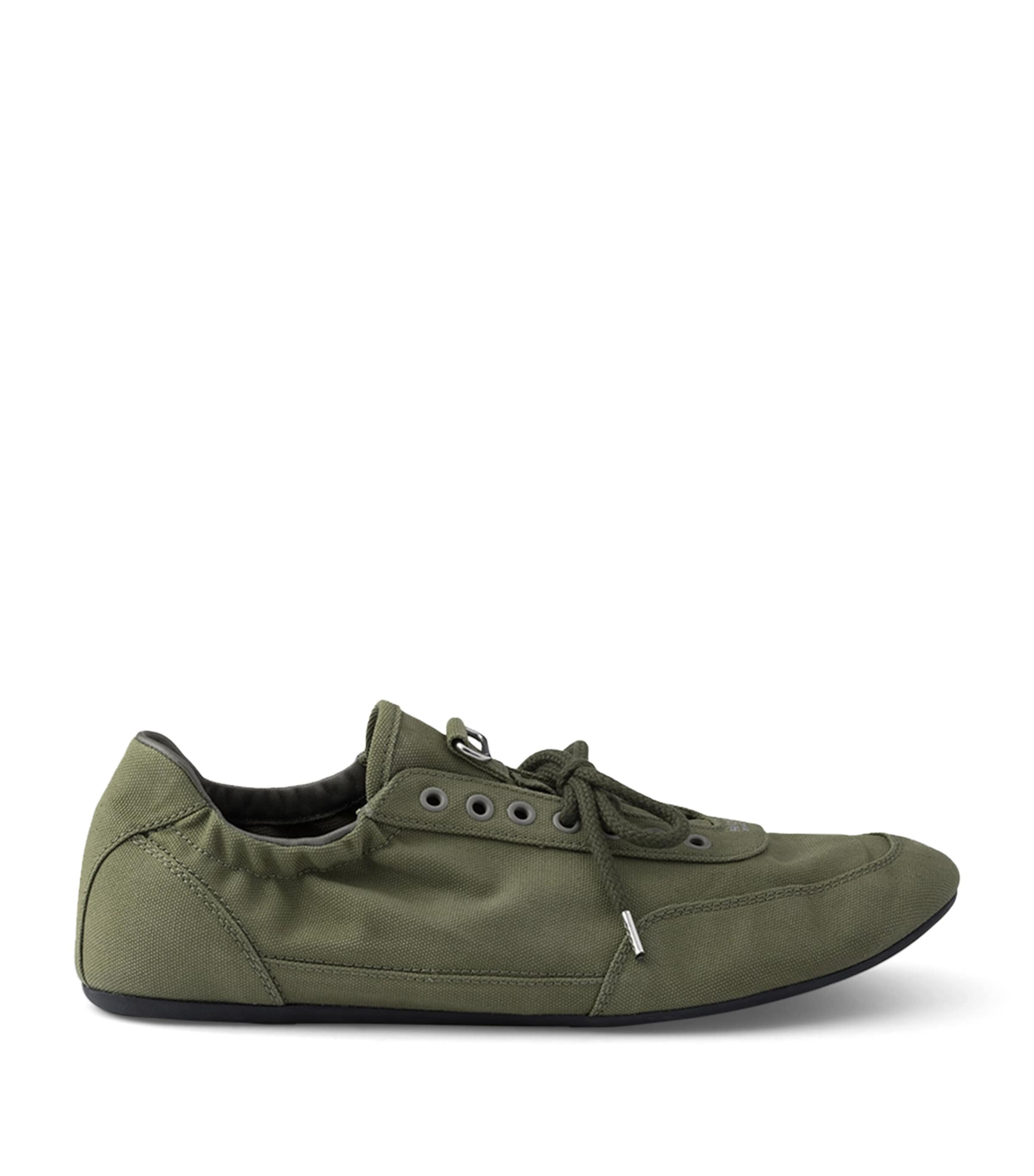Prada Canvas Collapse Sneakers Image 1